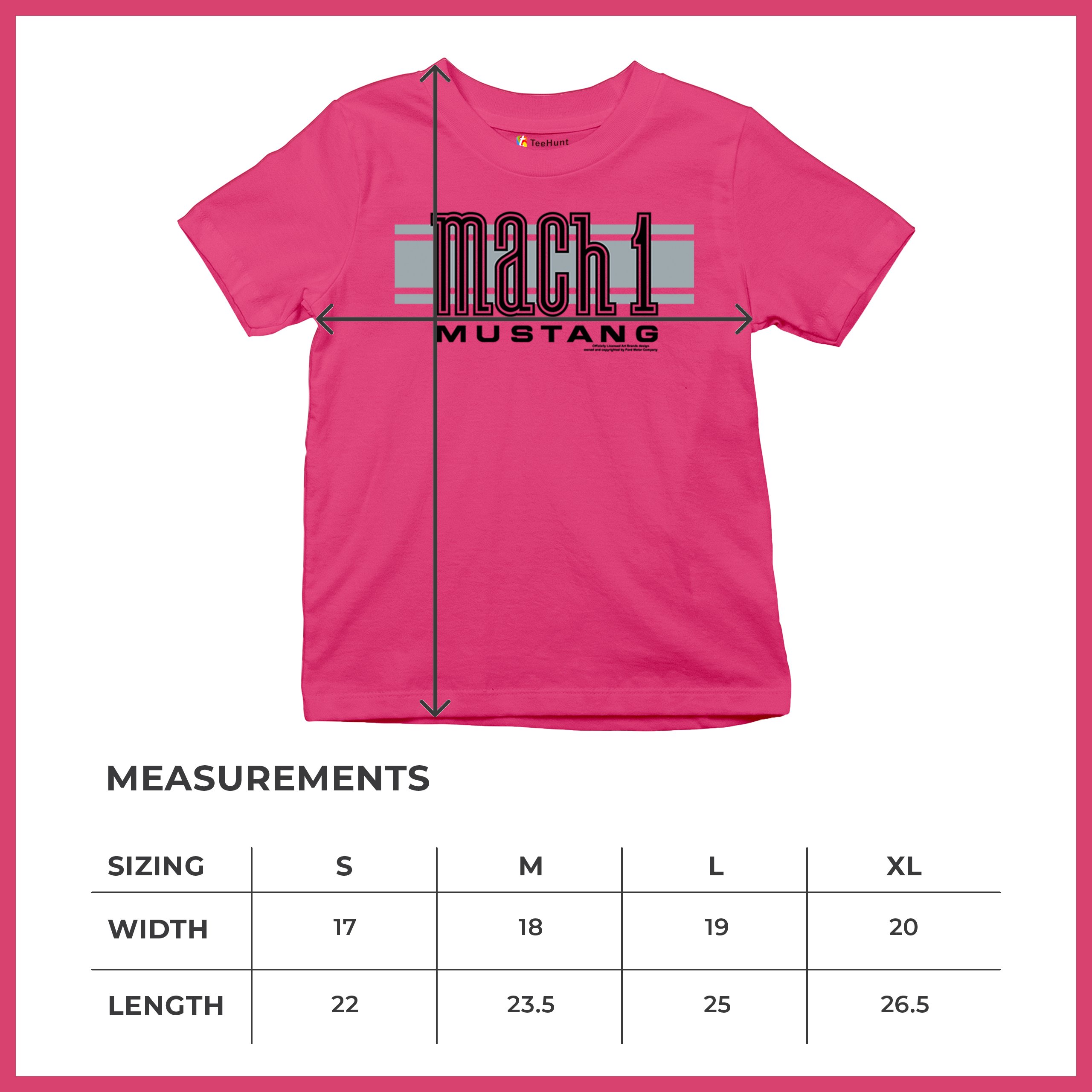 Ford Mustang Mach 1 Logo Youth T-shirt Legendary Performance Licensed Kids - Picture 36 of 36