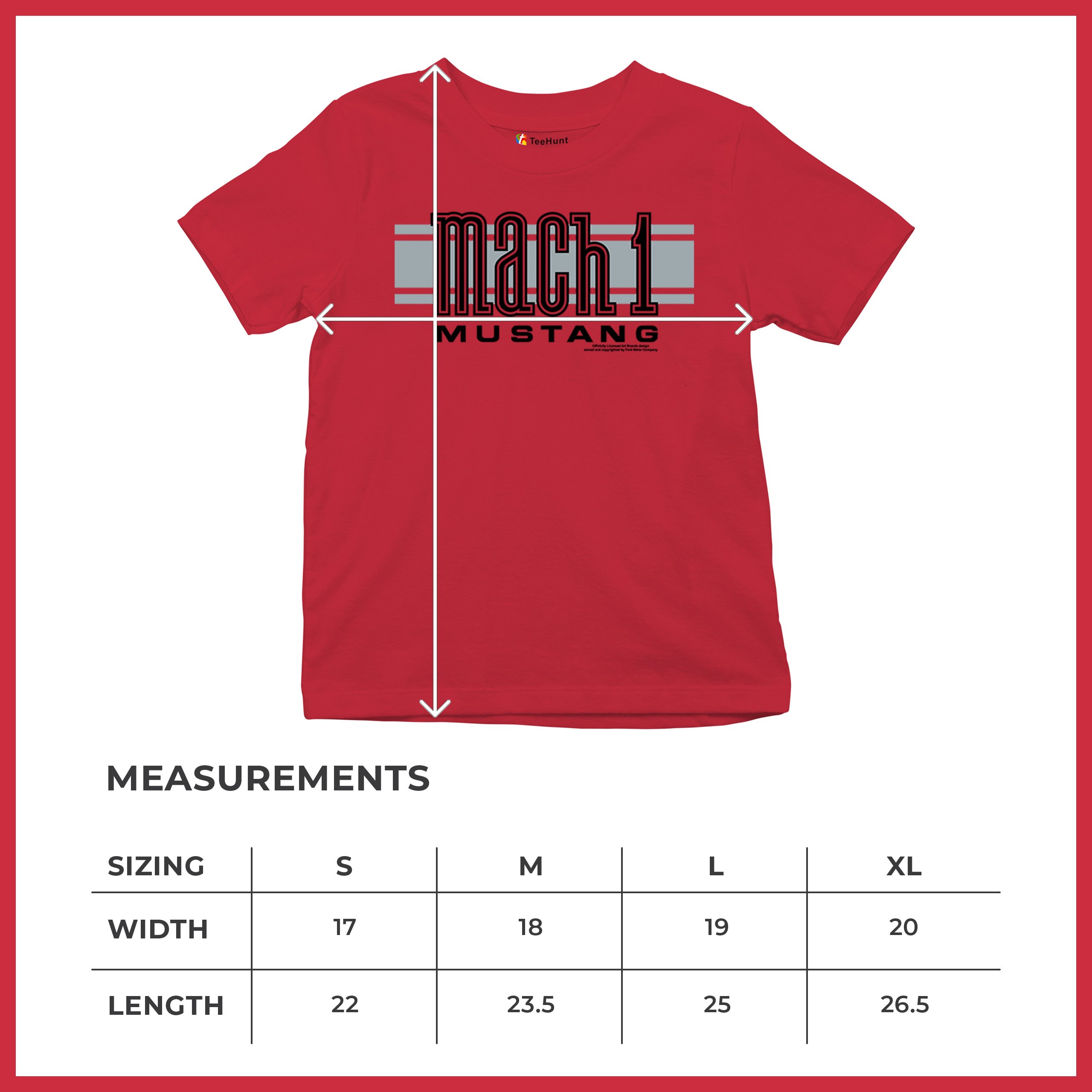 Ford Mustang Mach 1 Logo Youth T-shirt Legendary Performance Licensed Kids - Picture 15 of 36