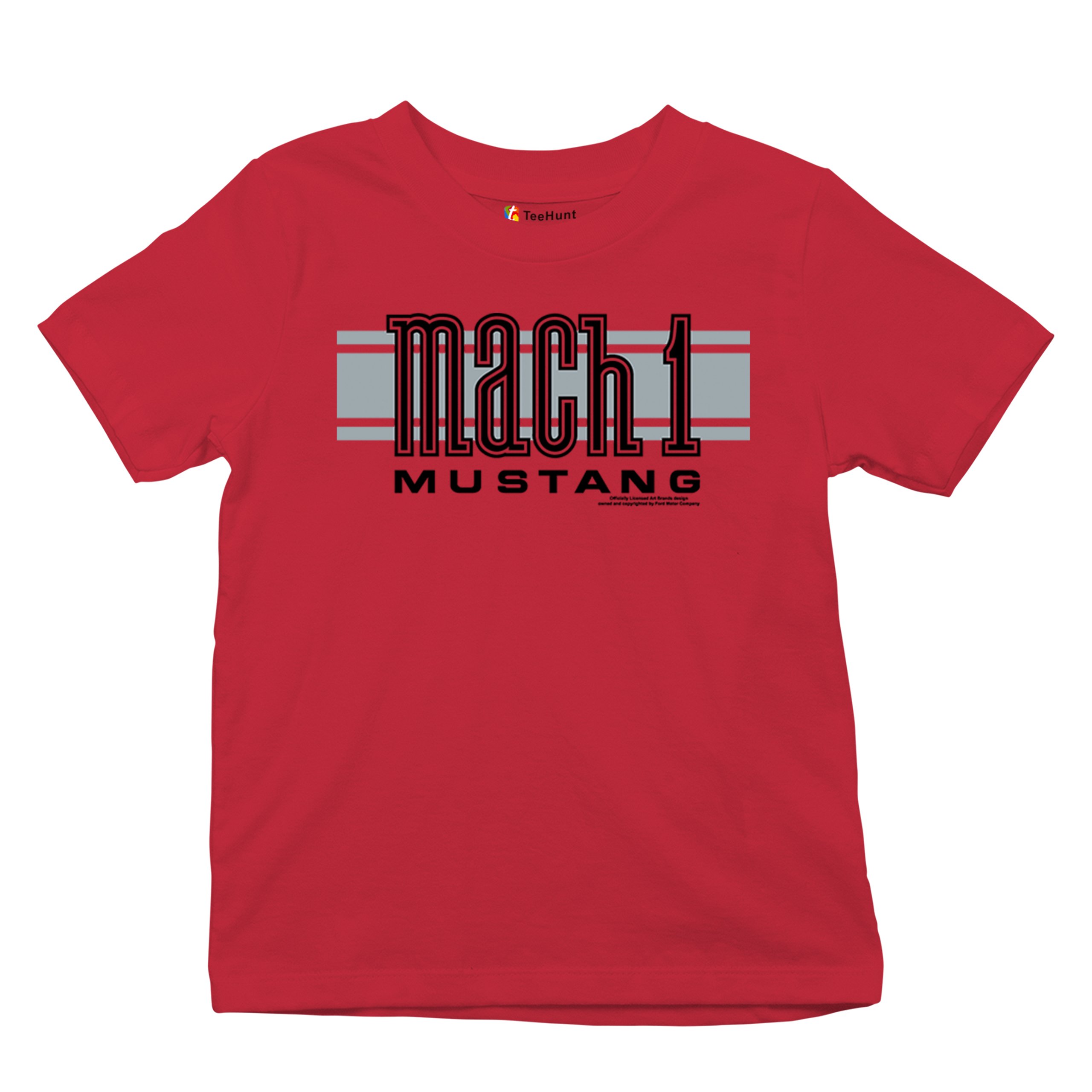 Ford Mustang Mach 1 Logo Youth T-shirt Legendary Performance Licensed Kids - Picture 13 of 36