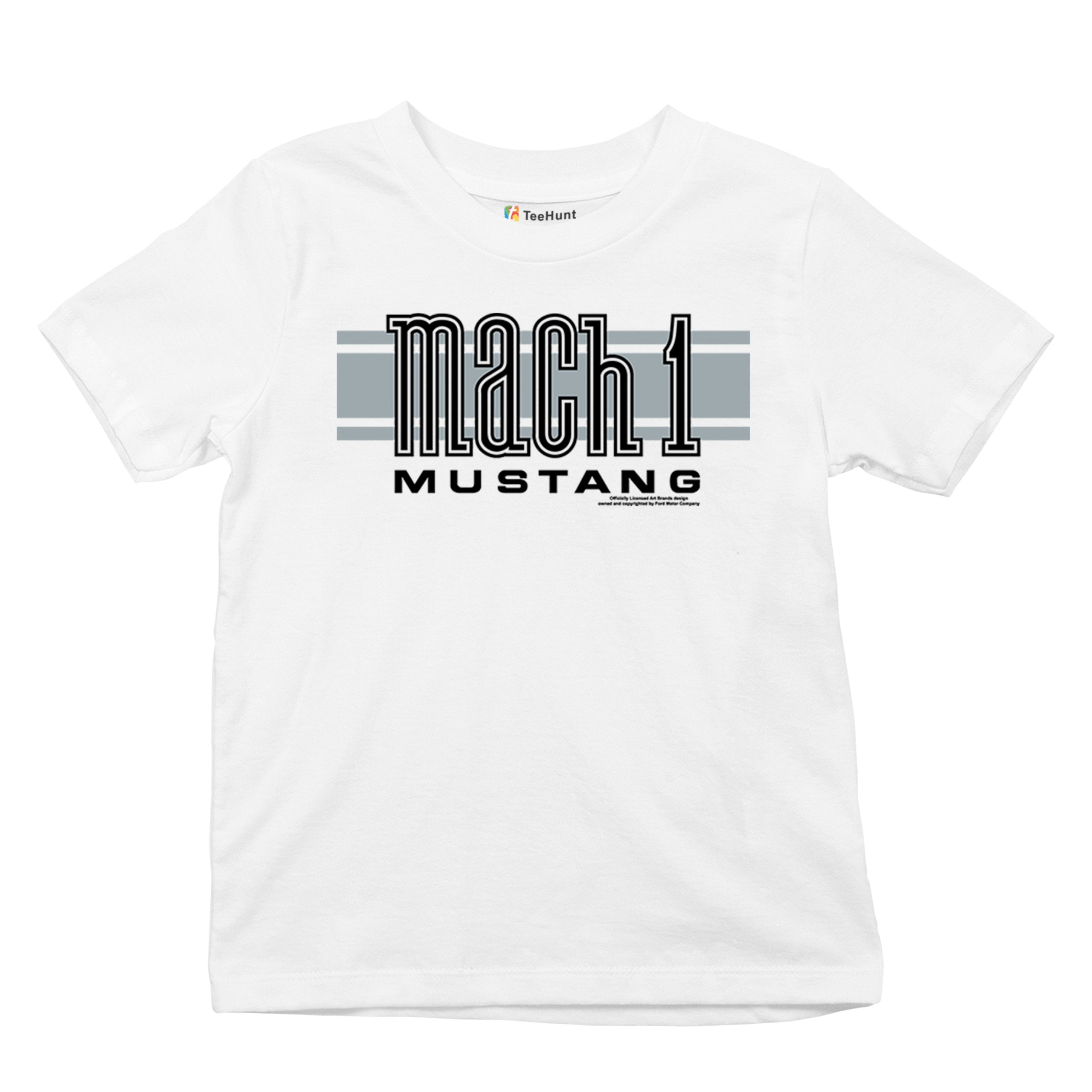 Ford Mustang Mach 1 Logo Youth T-shirt Legendary Performance Licensed Kids - Picture 6 of 36