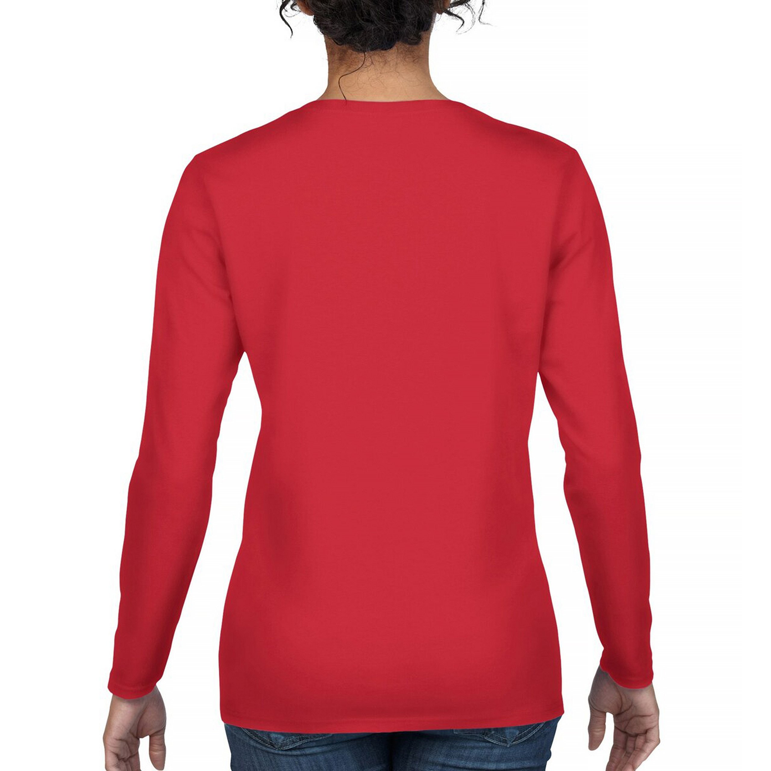 Wildlife Collage Women's Long Sleeve T-shirt Animal Nature Lovers Wolf Forest - Picture 17 of 50