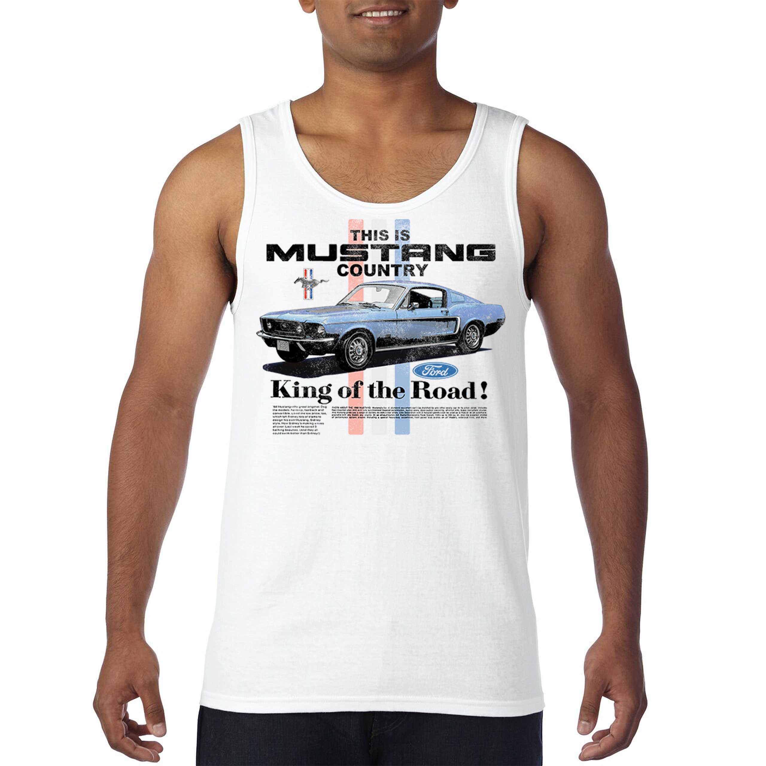 This Is Mustang Country Tank Top Performance American Muscle Legend Herren Oberteil - Bild 9 von 15