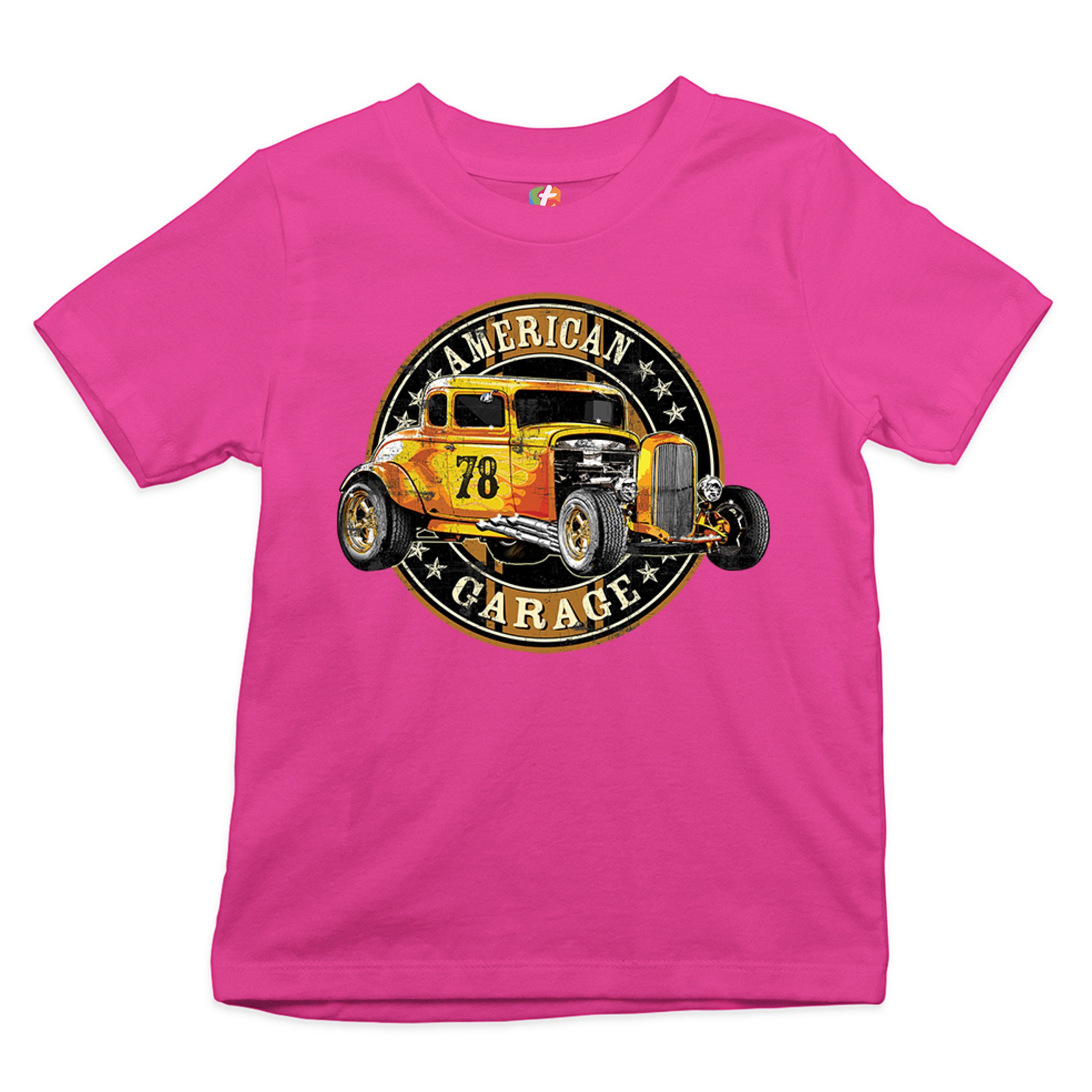 American Garage Youth T-shirt Retro Hot Rod Vintage American Muscle Kids - Picture 26 of 29