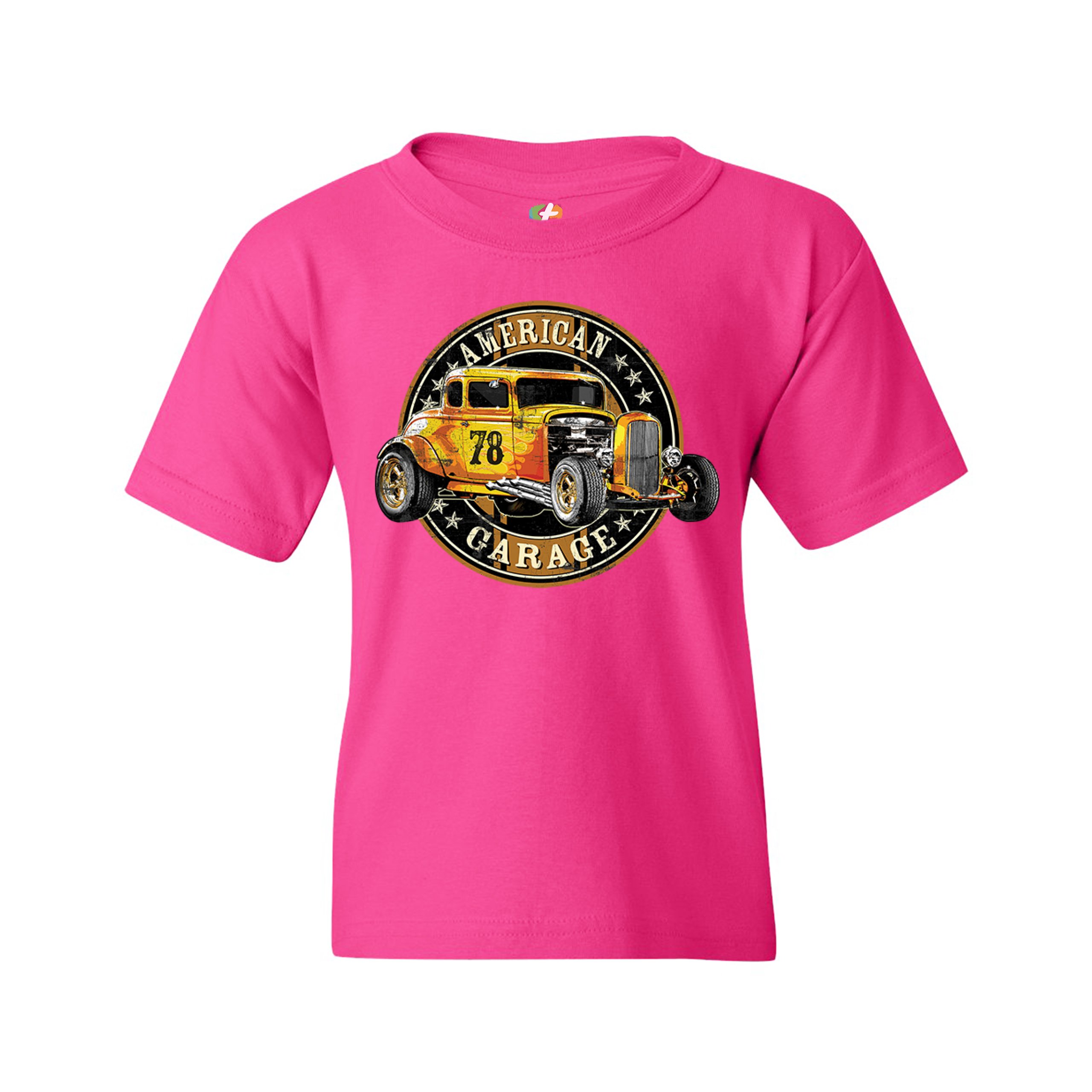 American Garage Youth T-shirt Retro Hot Rod Vintage American Muscle Kids - Picture 27 of 29