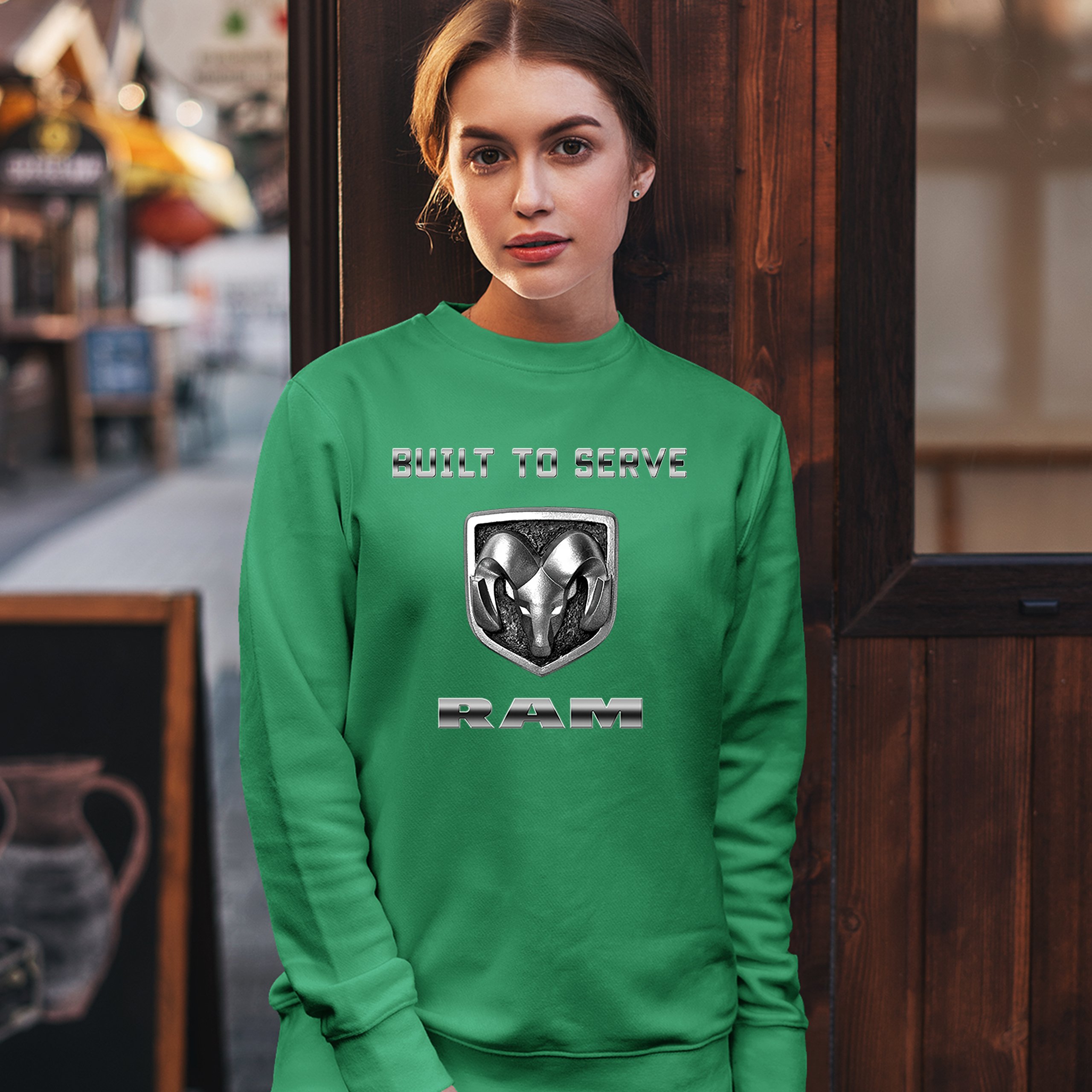 Толстовка Built to Serve RAM Лицензированная Guts and Glory RAM Trucks Crewneck