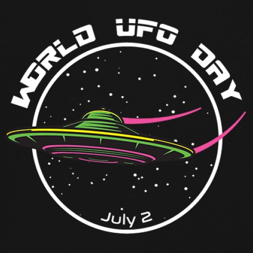 World UFO Day Flying Saucer Tank Top Funny Aliens Area 51 July 2 Men's Top