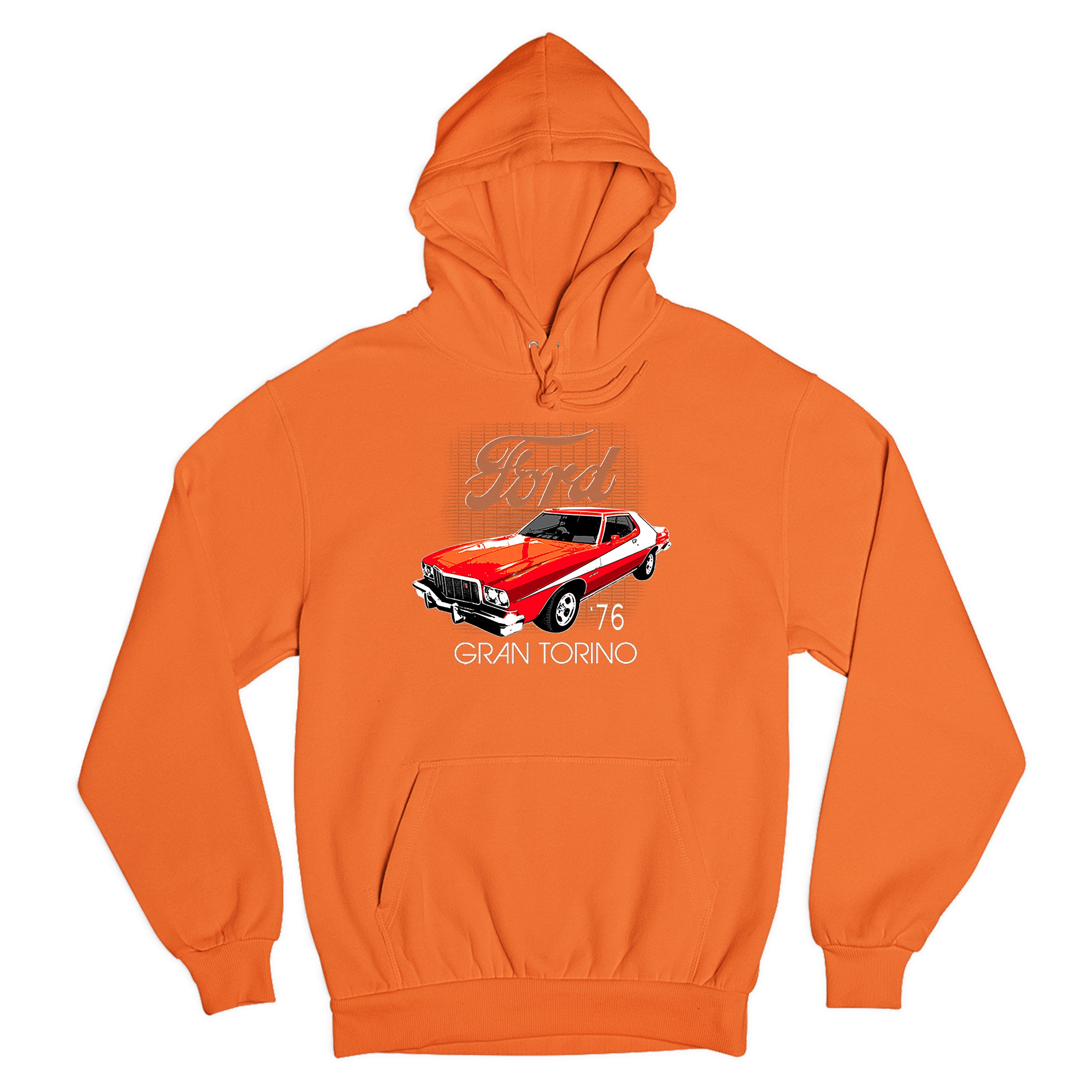 Ford '76 Gran Torino Sweatshirt 1976 American Muscle Car Licensed Hoodie - Picture 8 of 32