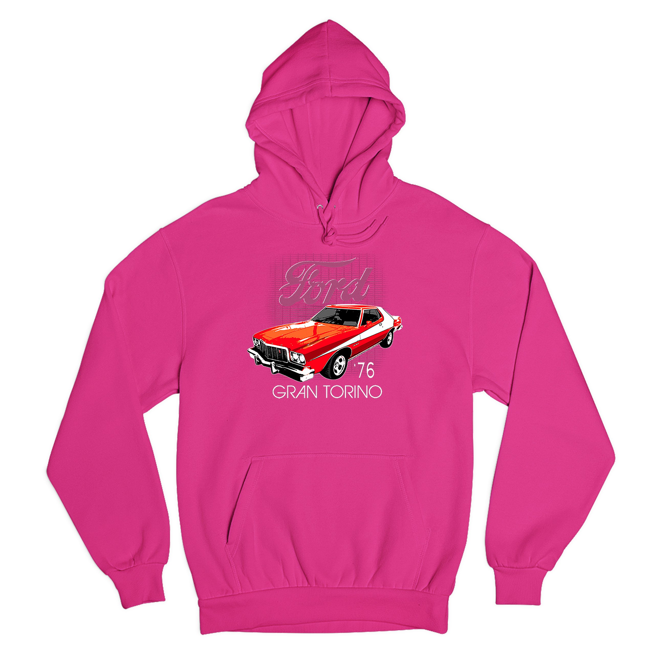 Ford '76 Gran Torino Sweatshirt 1976 American Muscle Car Licensed Hoodie - Picture 28 of 32