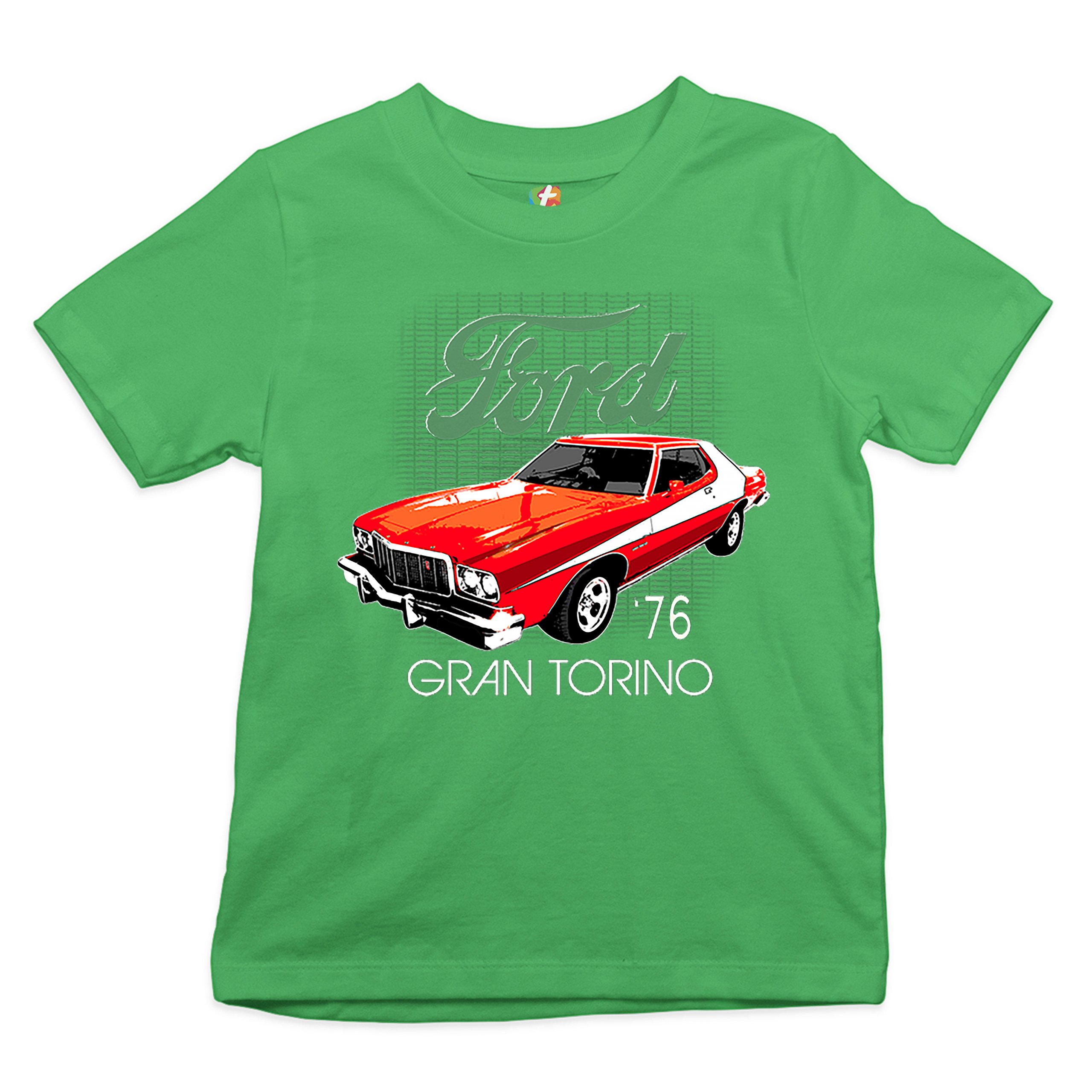 Ford '76 Gran Torino Youth T-shirt 1976 American Muscle Car Licensed Kids - Picture 11 of 22
