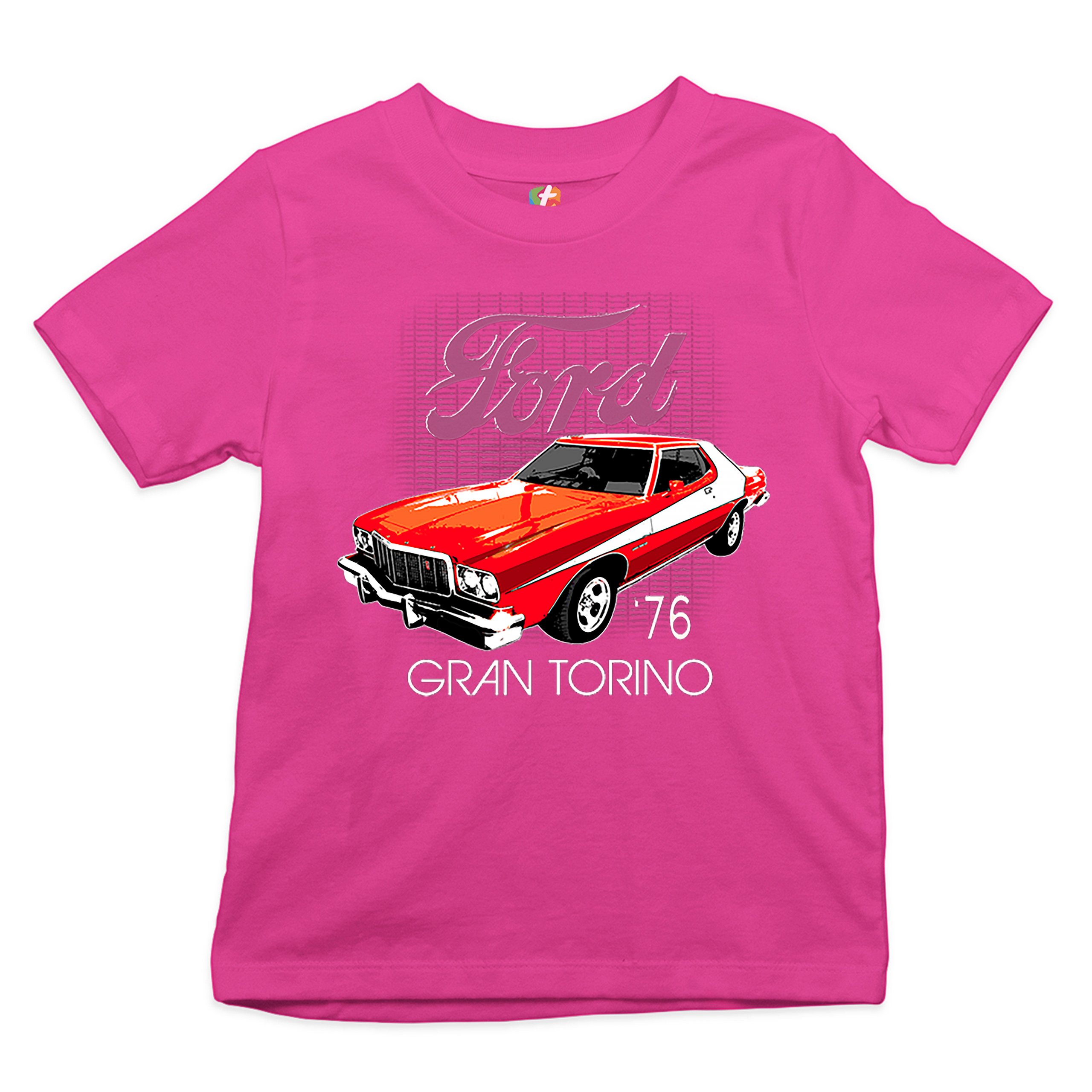 Ford '76 Gran Torino Youth T-shirt 1976 American Muscle Car Licensed Kids - Picture 19 of 22