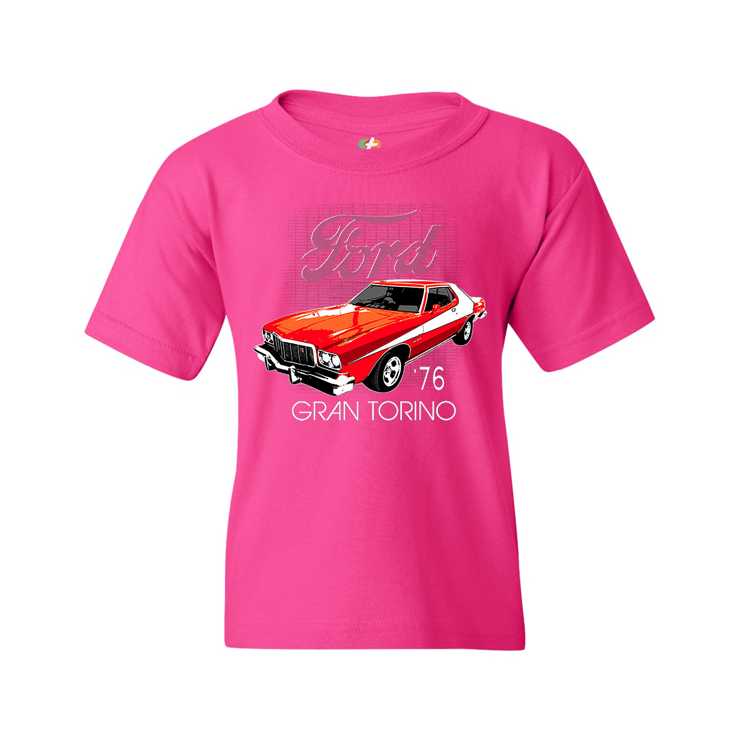 Ford '76 Gran Torino Youth T-shirt 1976 American Muscle Car Licensed Kids - Picture 20 of 22