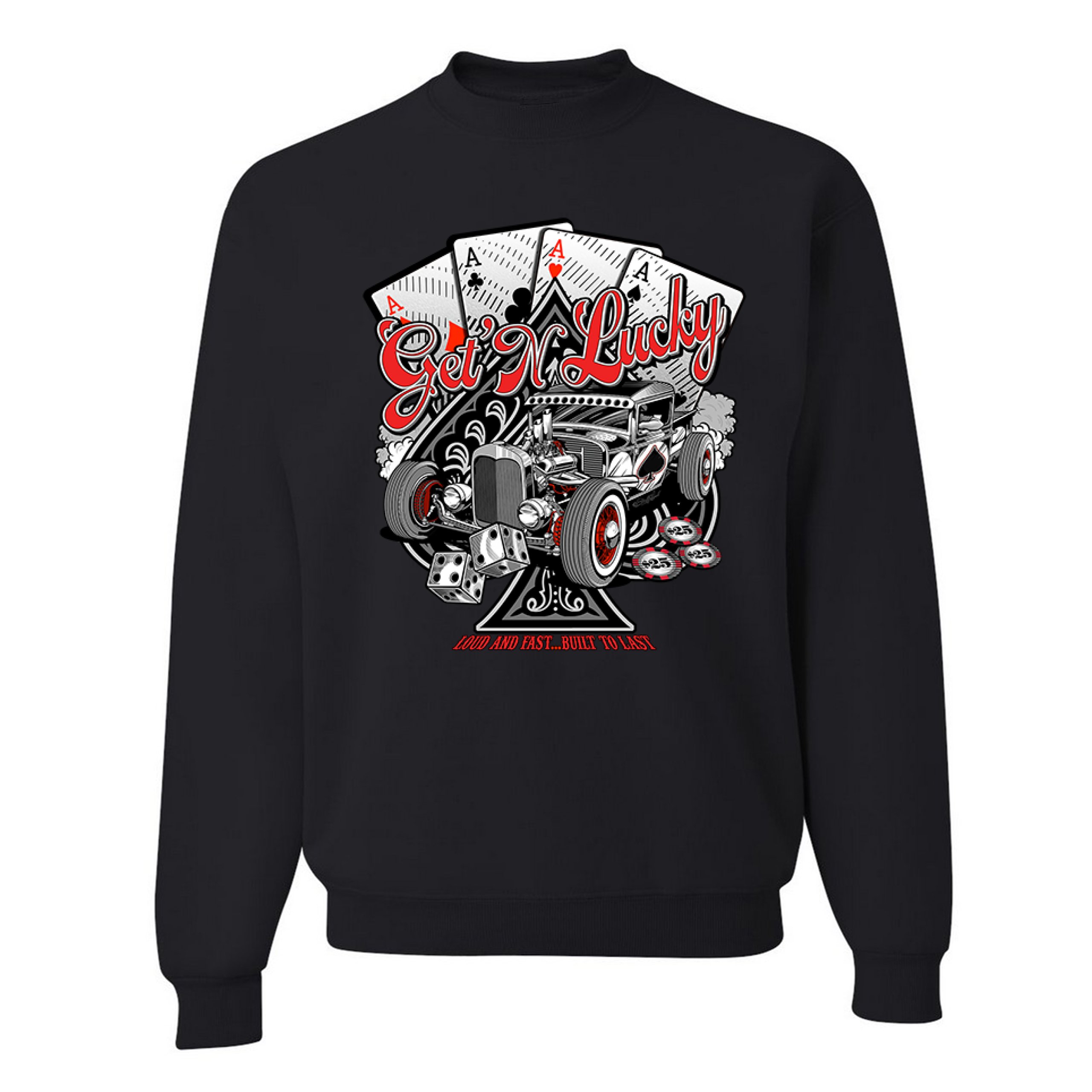 drag racing sweatshirt