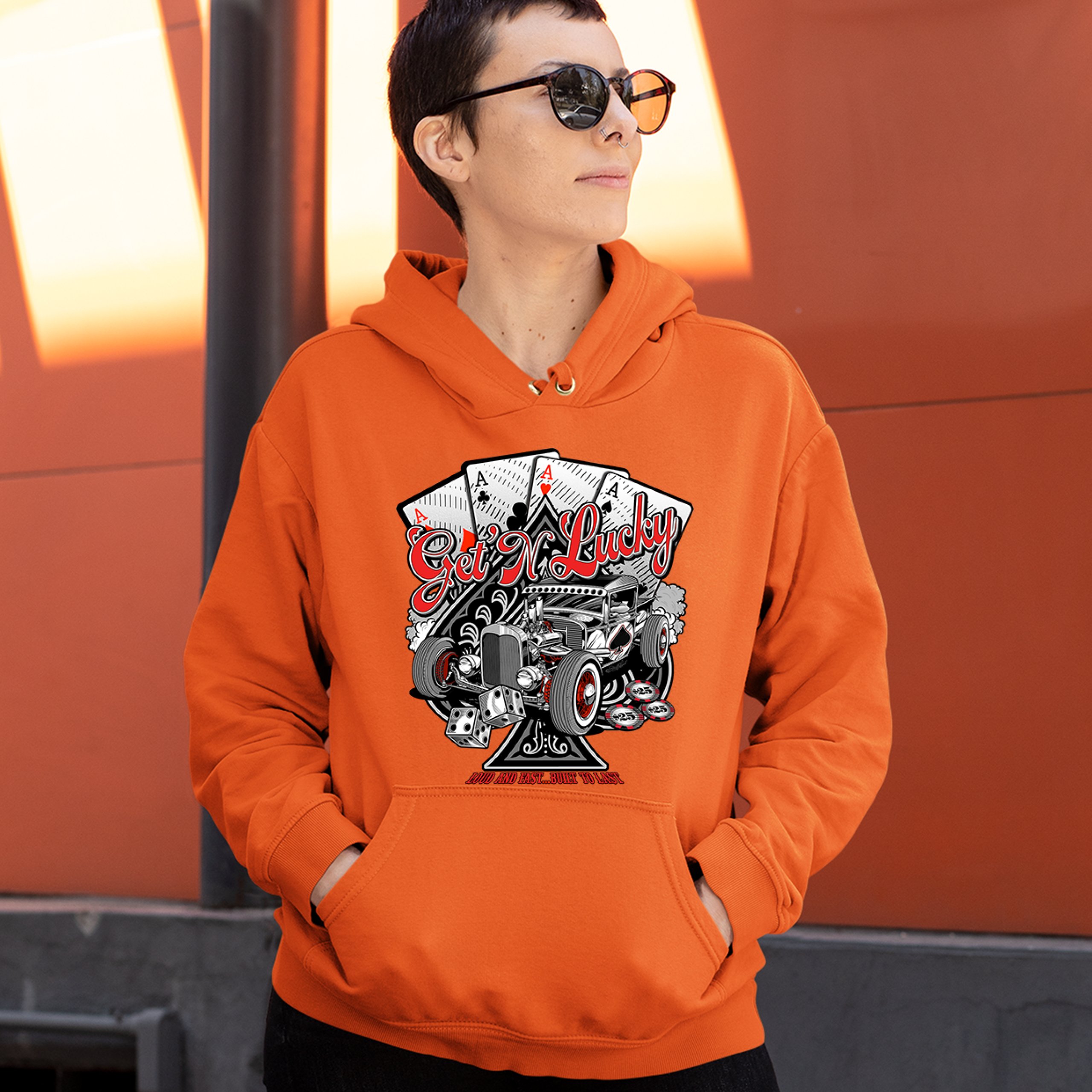 drag racing sweatshirt