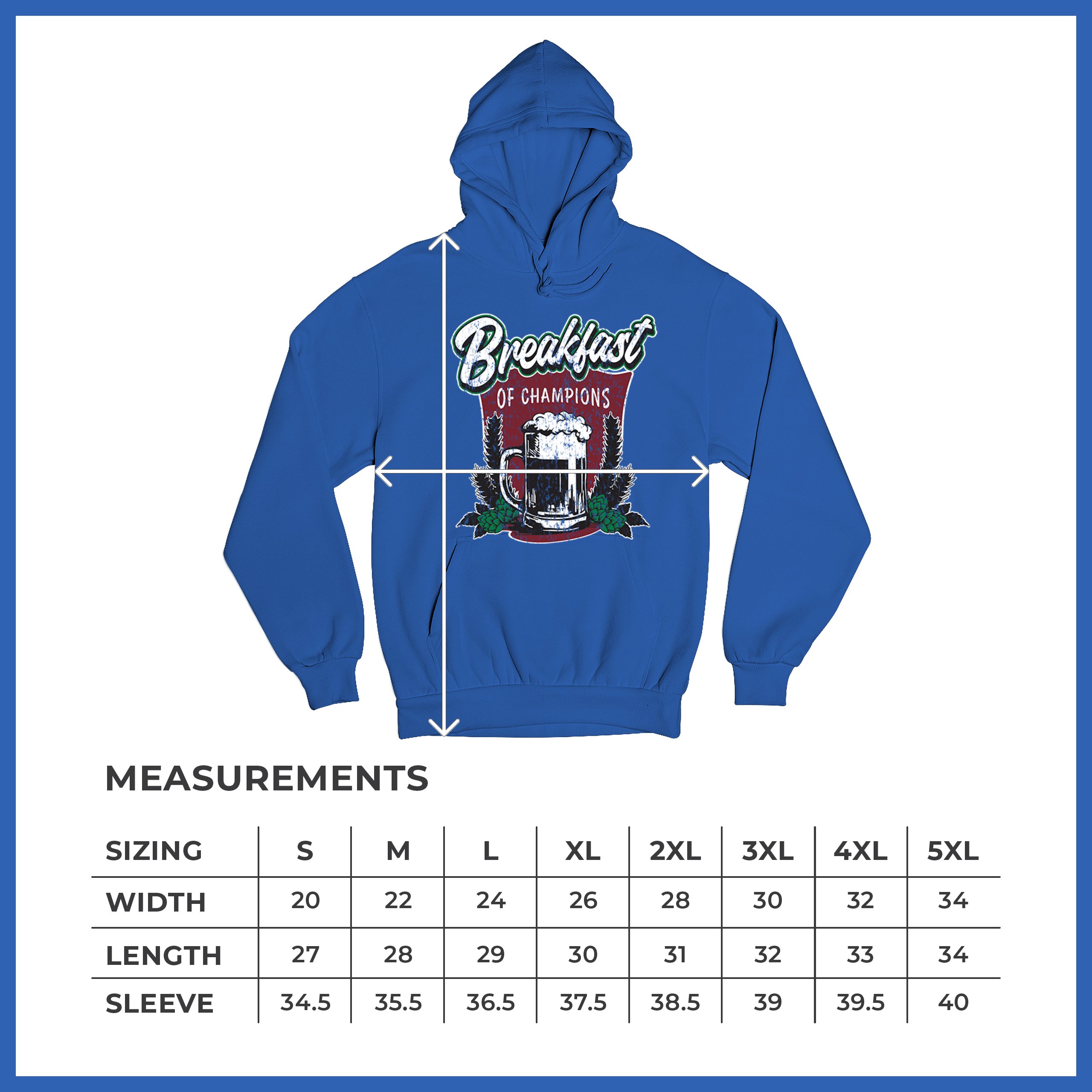 Breakfast of Champions Sweatshirt Beer Mug Cannabis Funny Stoner 420 Hoodie - Picture 50 of 57