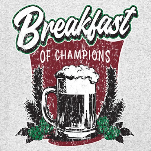 Breakfast of Champions T-shirt Beer Mug Cannabis Funny Stoner 420 Men's Tee - Picture 67 of 113