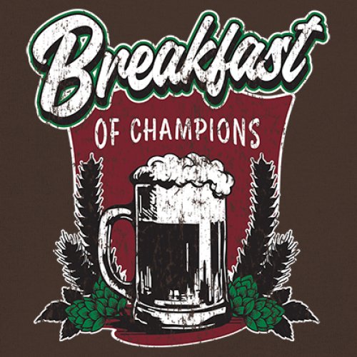 Breakfast of Champions T-shirt Beer Mug Cannabis Funny Stoner 420 Men's Tee - Picture 74 of 113