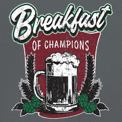 Breakfast of Champions T-shirt Beer Mug Cannabis Funny Stoner 420 Men's Tee - Picture 81 of 113