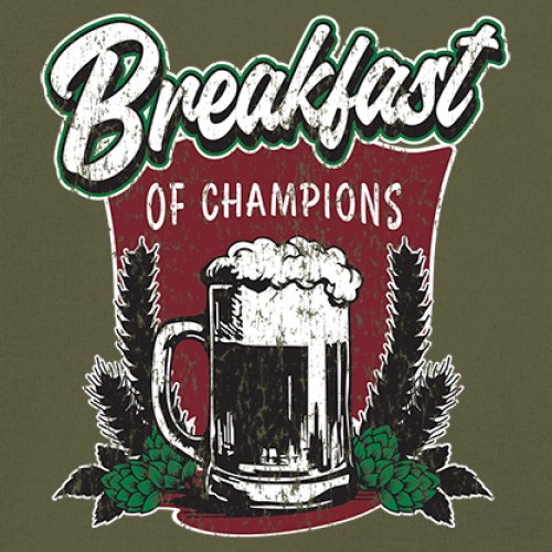 Breakfast of Champions T-shirt Beer Mug Cannabis Funny Stoner 420 Men's Tee - Picture 95 of 113