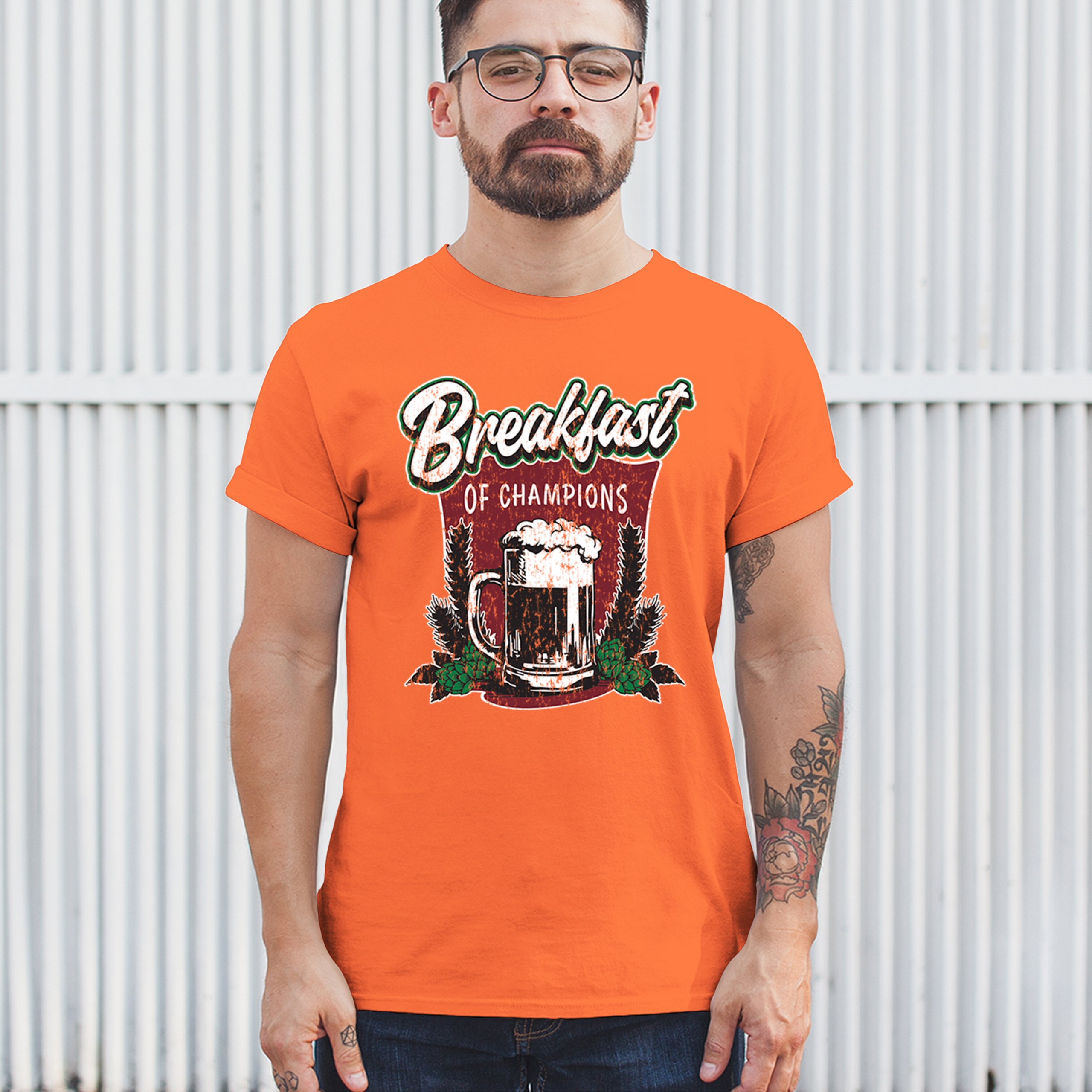 Breakfast of Champions T-shirt Beer Mug Cannabis Funny Stoner 420 Men's Tee - Picture 19 of 113