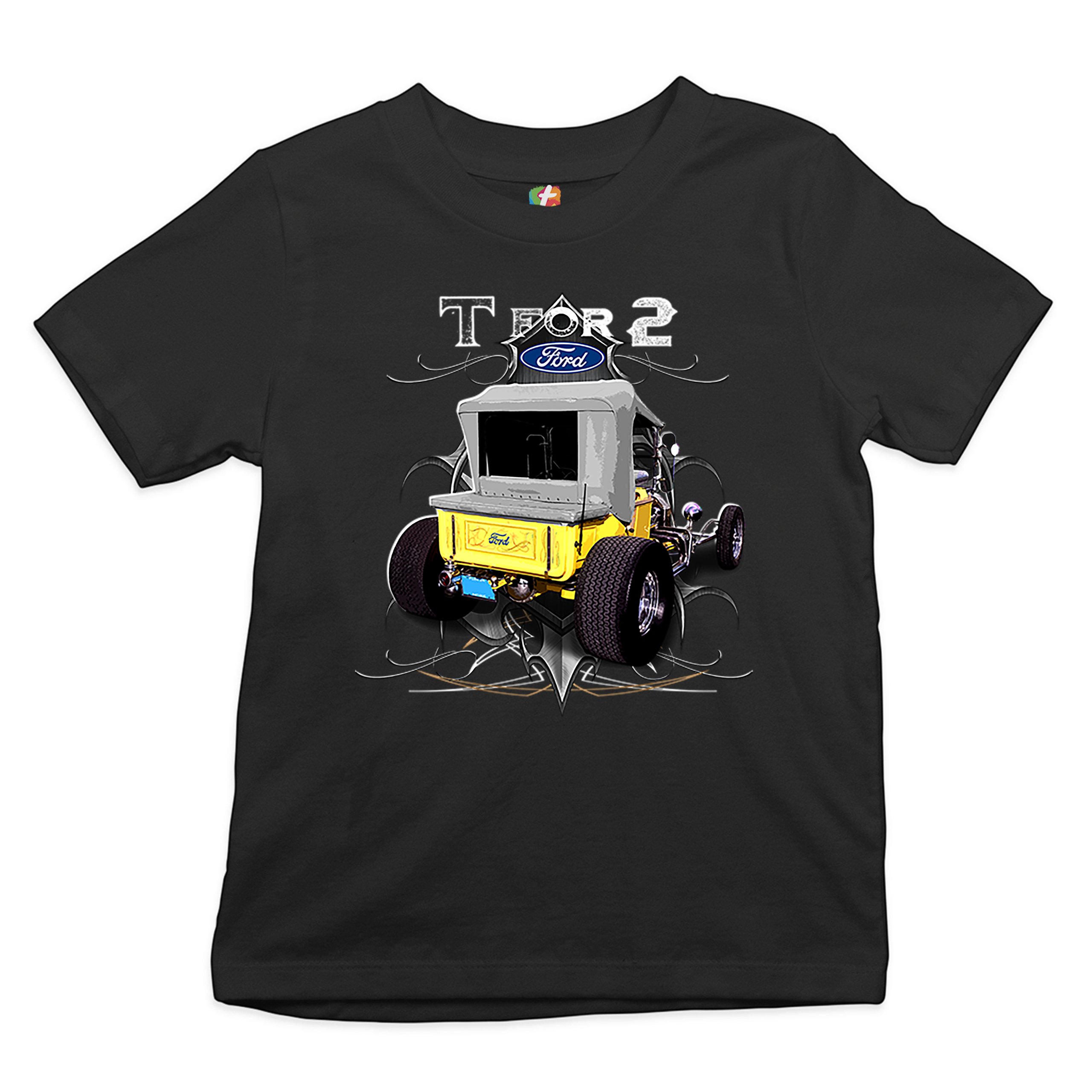 T for 2 Youth T-shirt Ford Model T Hot Rod American Muscle Licensed Kids - Picture 3 of 26