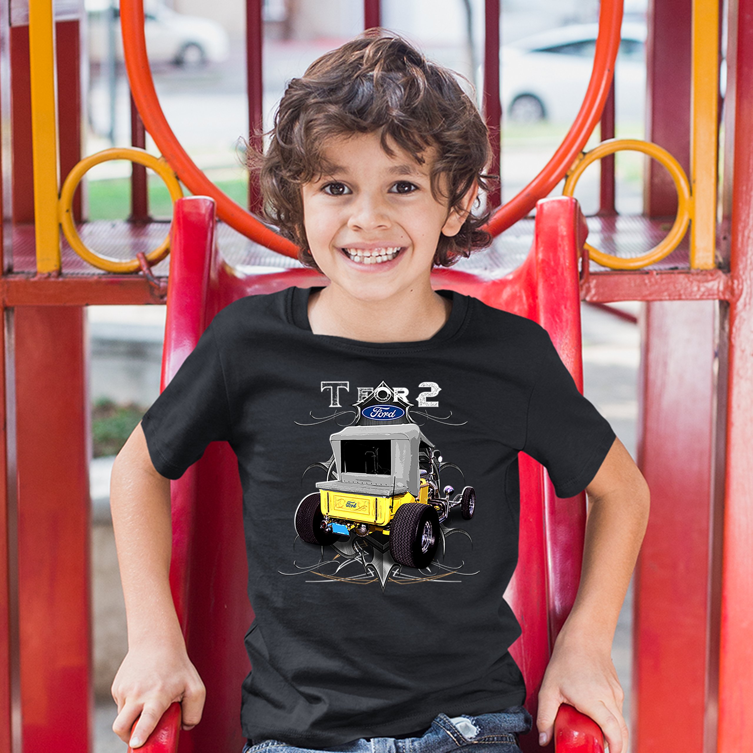 T for 2 Youth T-shirt Ford Model T Hot Rod American Muscle Licensed Kids - Picture 6 of 26