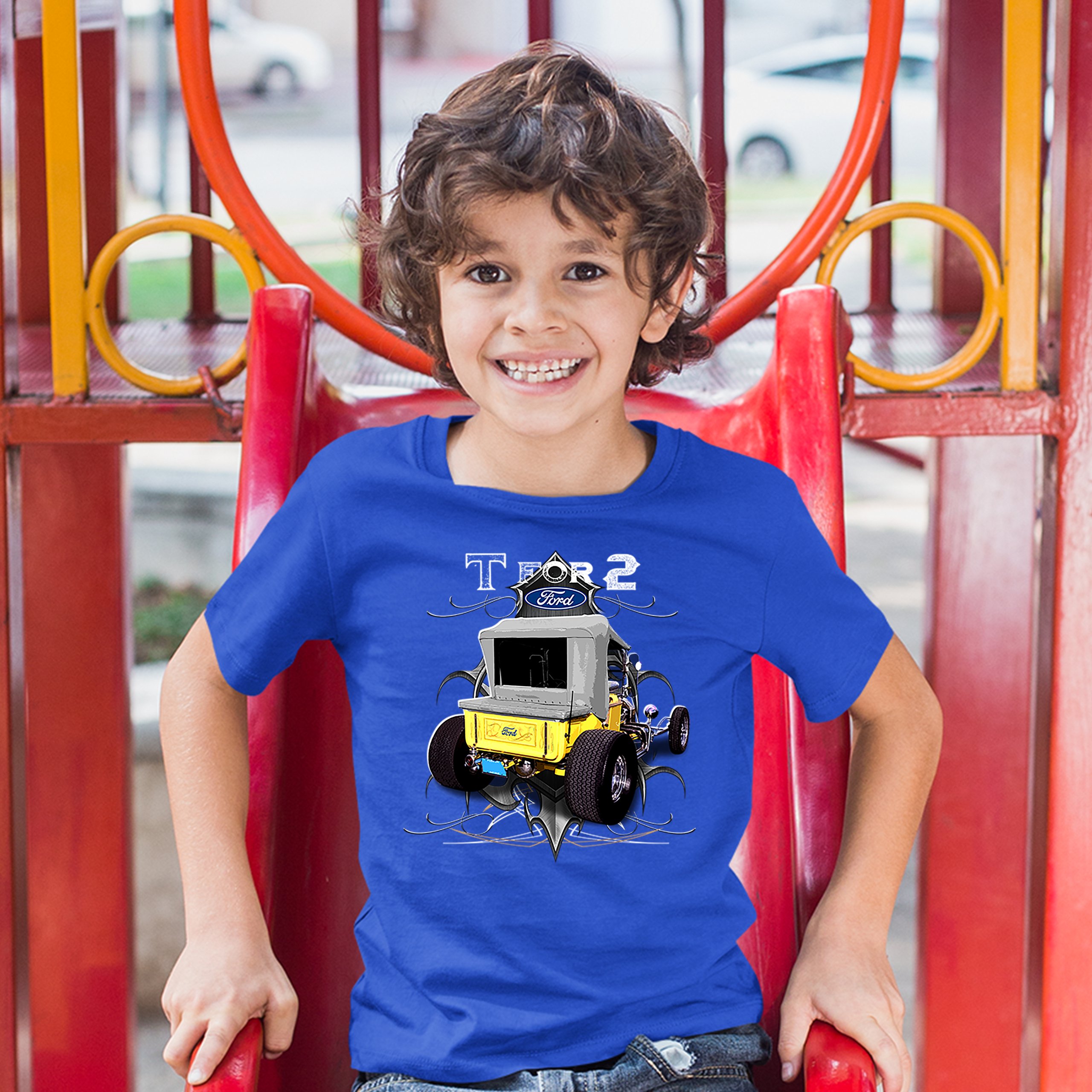T for 2 Youth T-shirt Ford Model T Hot Rod American Muscle Licensed Kids - Picture 22 of 26