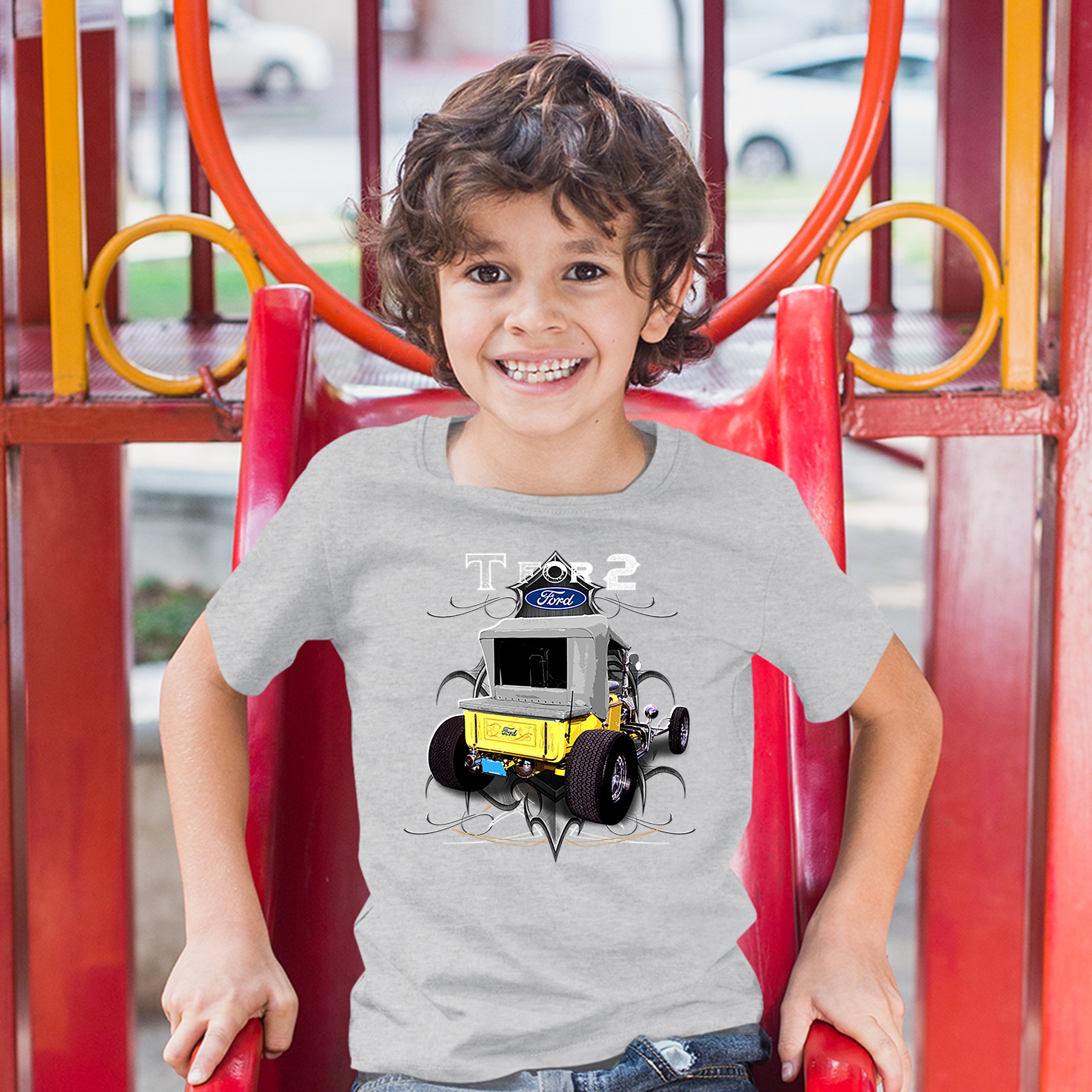 T for 2 Youth T-shirt Ford Model T Hot Rod American Muscle Licensed Kids - Picture 10 of 26