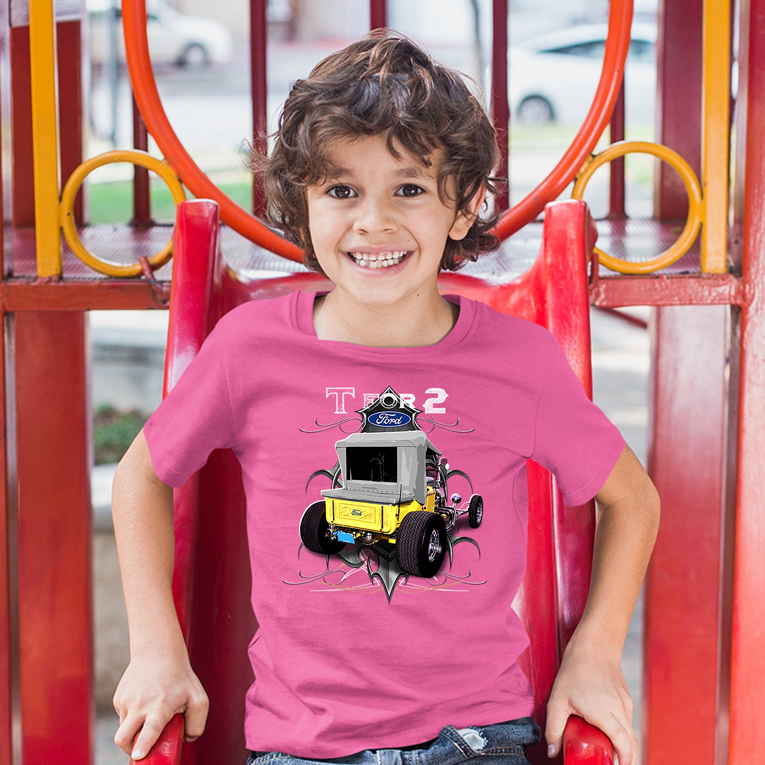 T for 2 Youth T-shirt Ford Model T Hot Rod American Muscle Licensed Kids - Picture 26 of 26