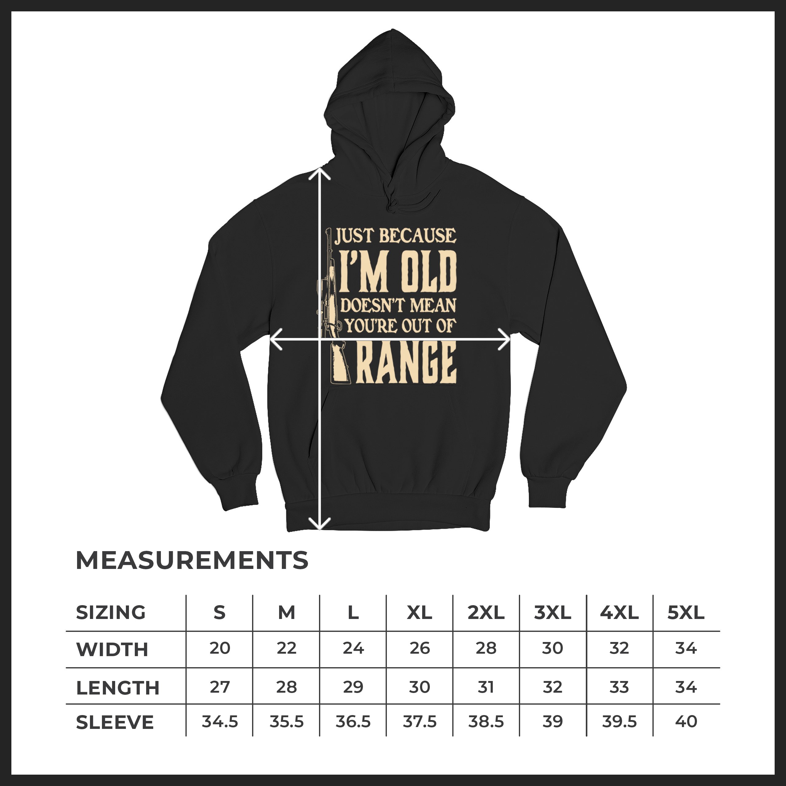 Just Because I'm Old Sweatshirt Funny 2nd Amendment Second Gun Rights Hoodie - Picture 8 of 29