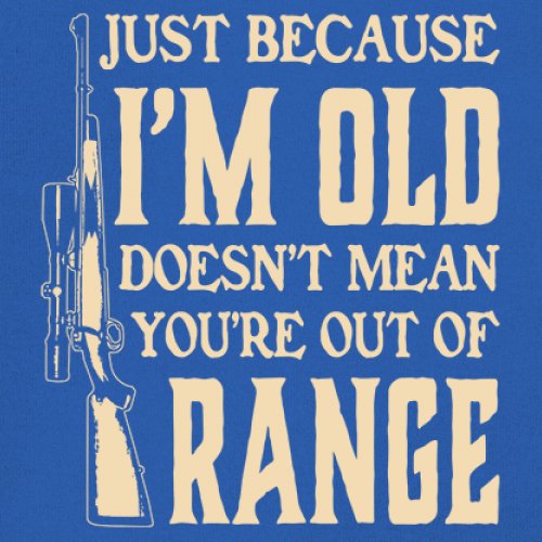 Just Because I'm Old Sweatshirt Funny 2nd Amendment Second Gun Rights Hoodie - Picture 25 of 29