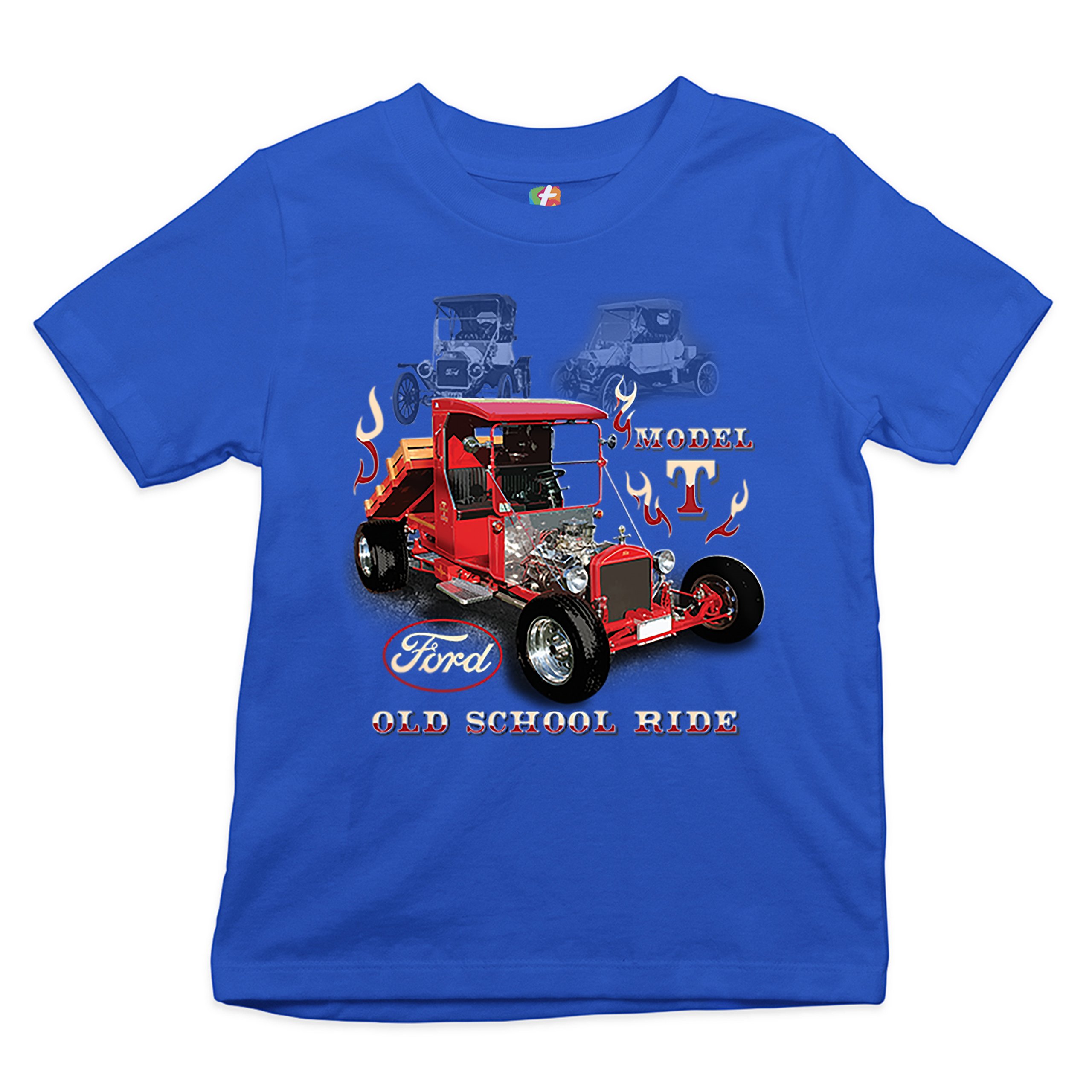 Ford Model T Old School Ride Youth T-shirt Vintage Hot Rod Licensed Kids - Picture 19 of 26