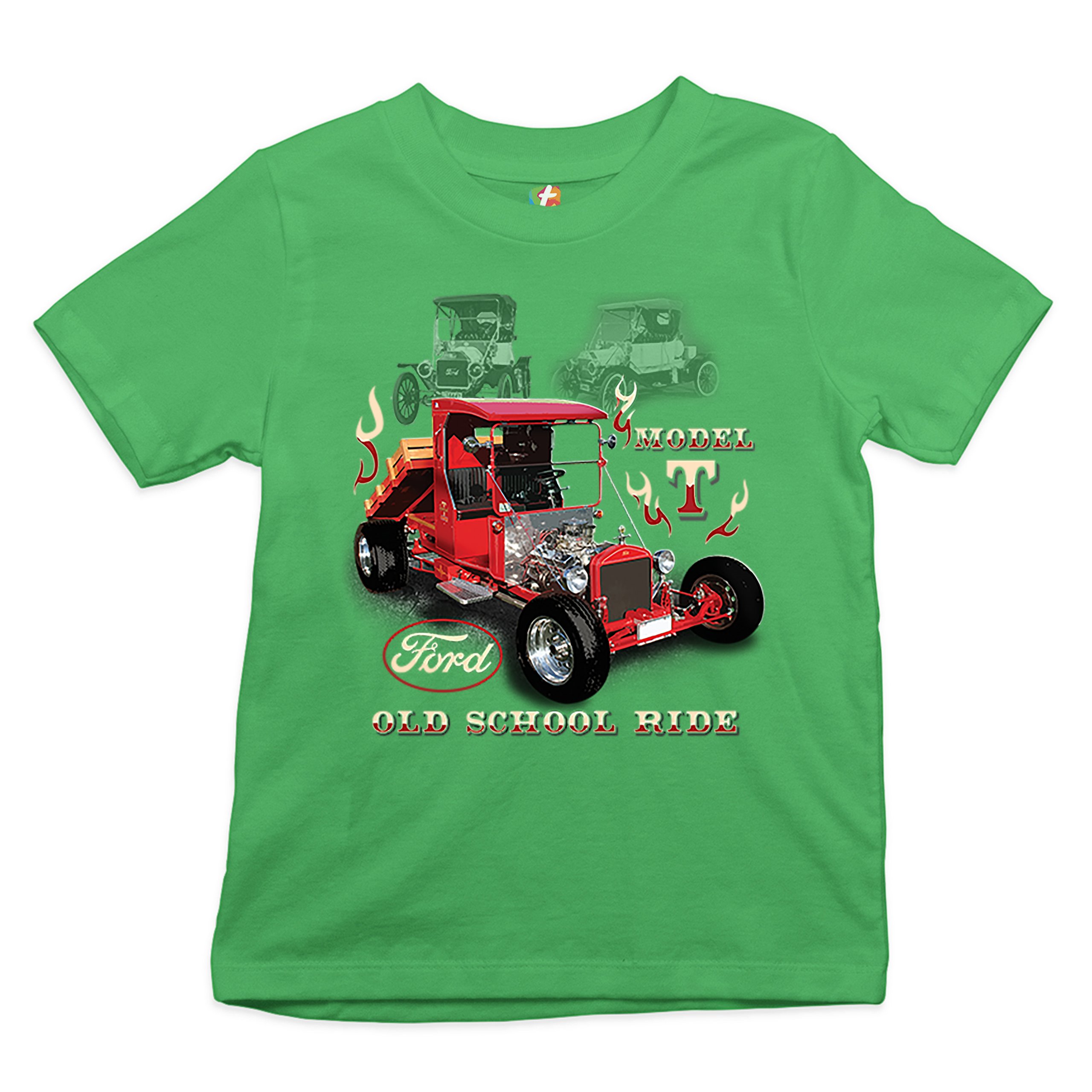 Ford Model T Old School Ride Youth T-shirt Vintage Hot Rod Licensed Kids - Picture 15 of 26