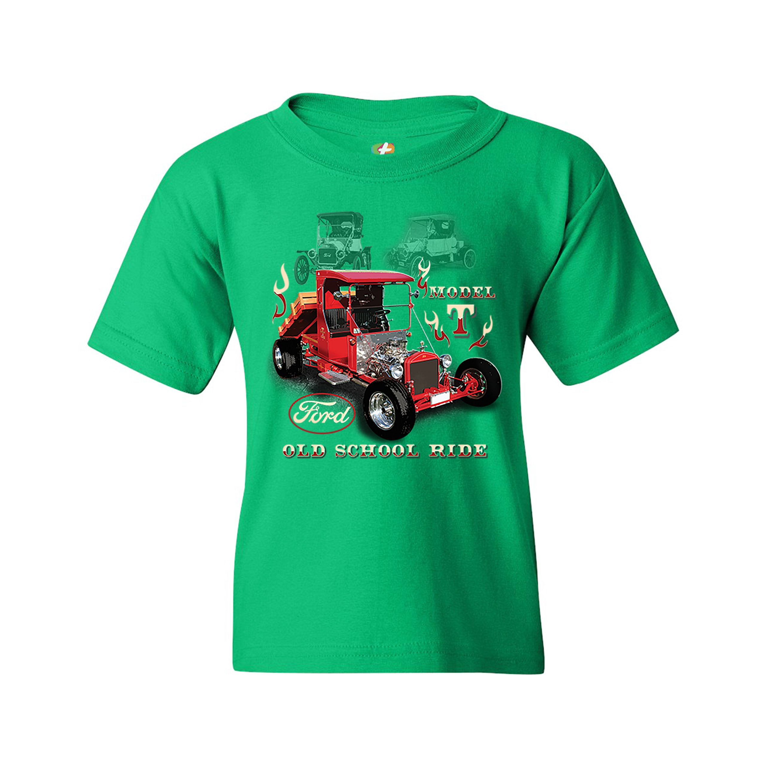 Ford Model T Old School Ride Youth T-shirt Vintage Hot Rod Licensed Kids - Picture 16 of 26