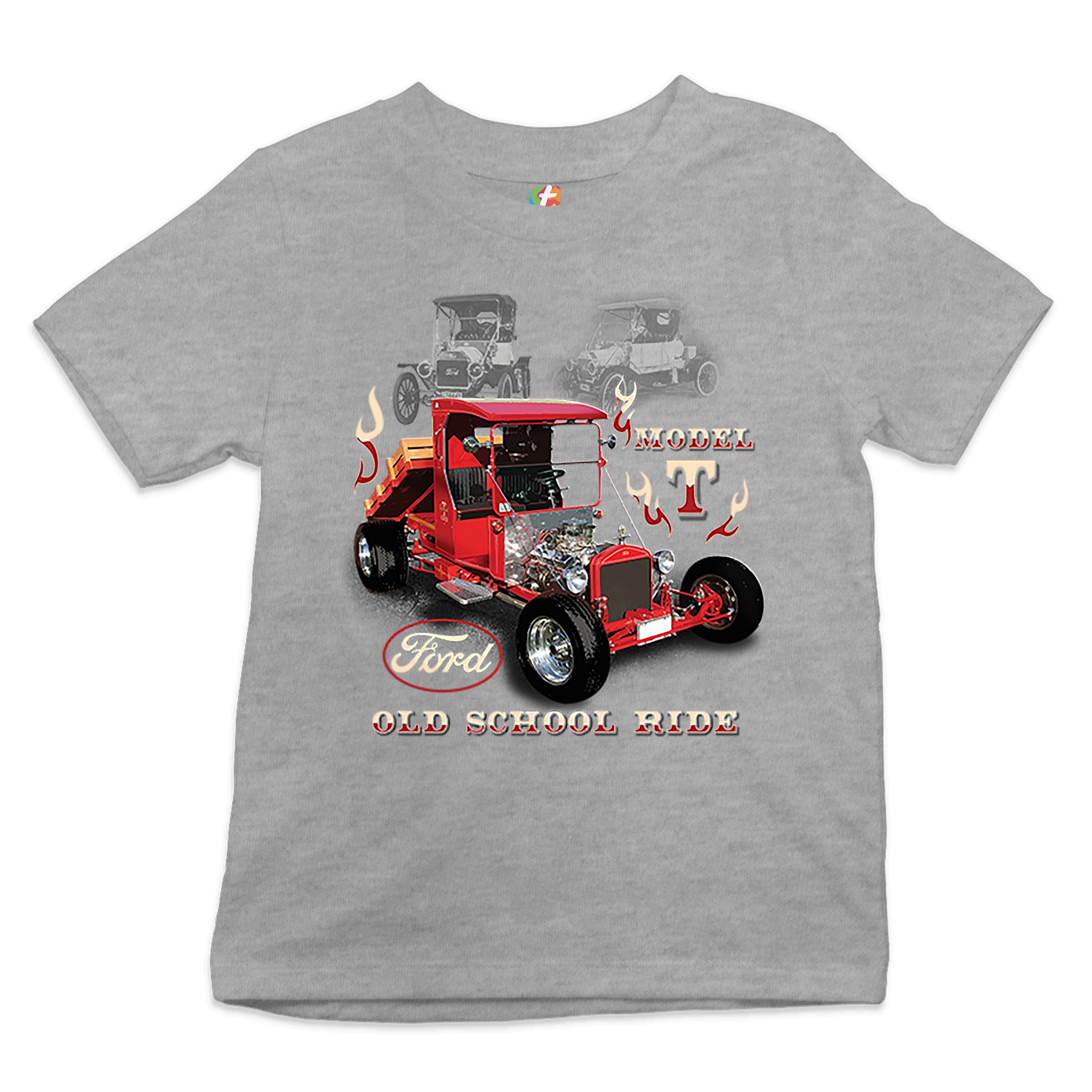 Ford Model T Old School Ride Youth T-shirt Vintage Hot Rod Licensed Kids - Picture 7 of 26