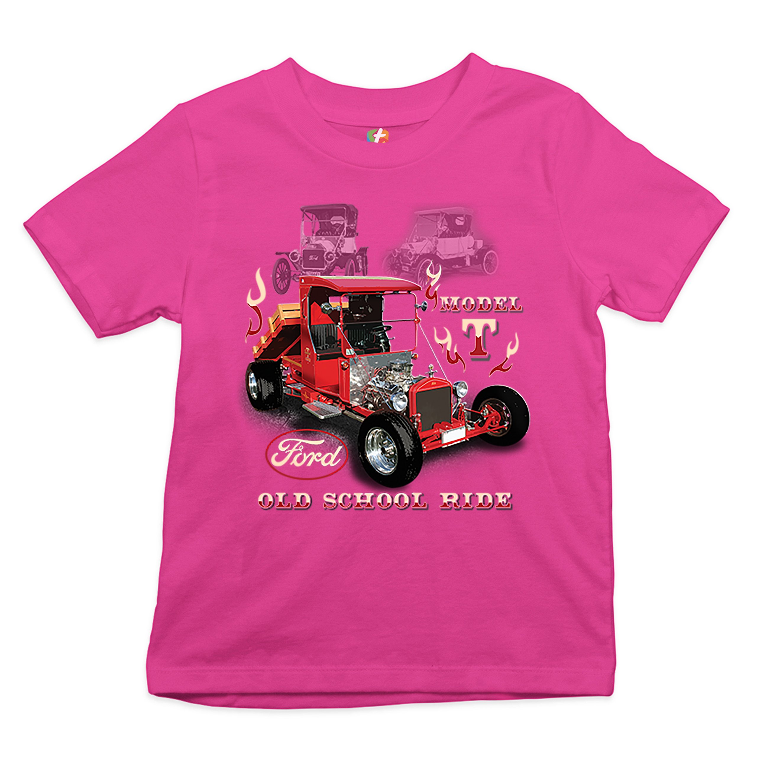 Ford Model T Old School Ride Youth T-shirt Vintage Hot Rod Licensed Kids - Picture 23 of 26
