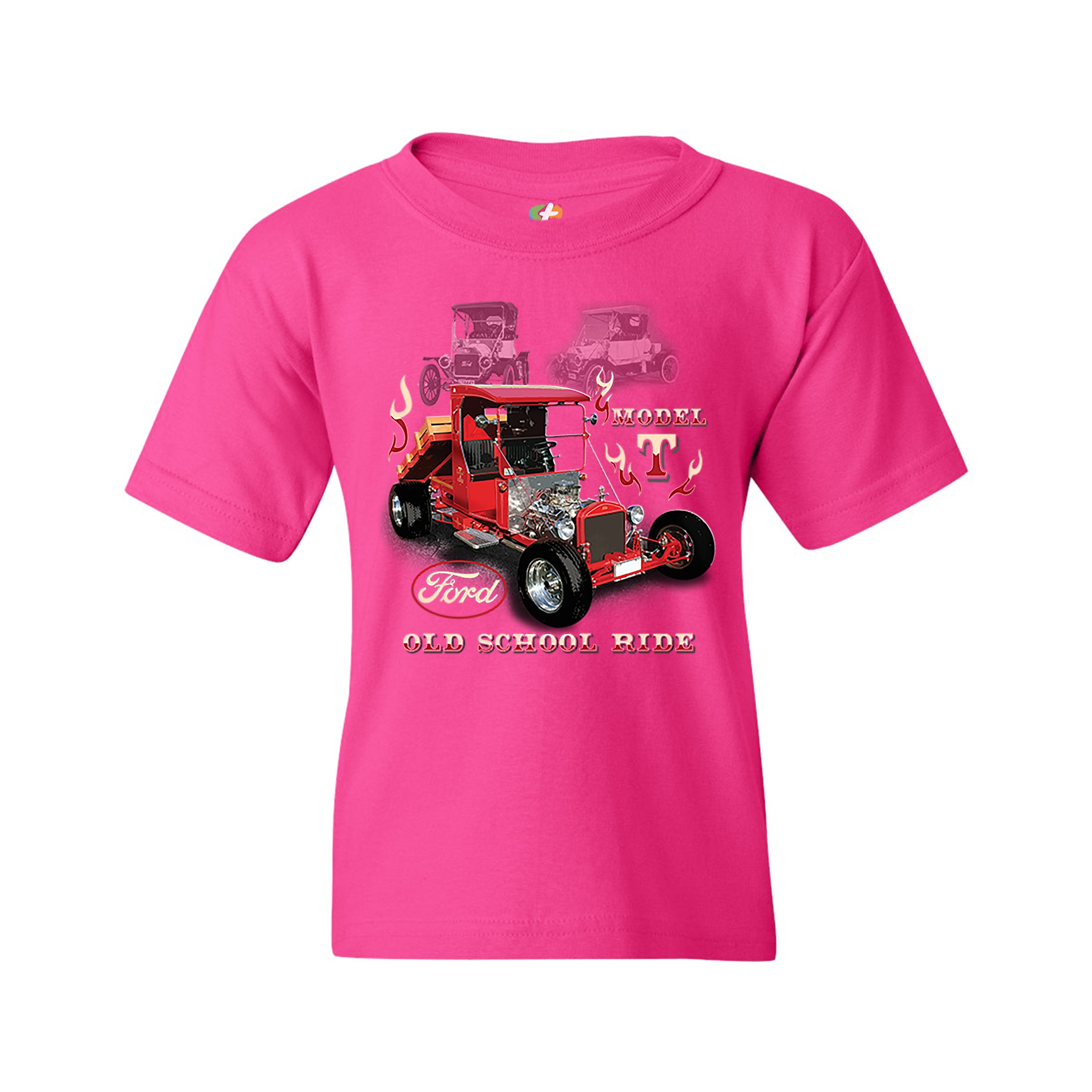 Ford Model T Old School Ride Youth T-shirt Vintage Hot Rod Licensed Kids - Picture 24 of 26