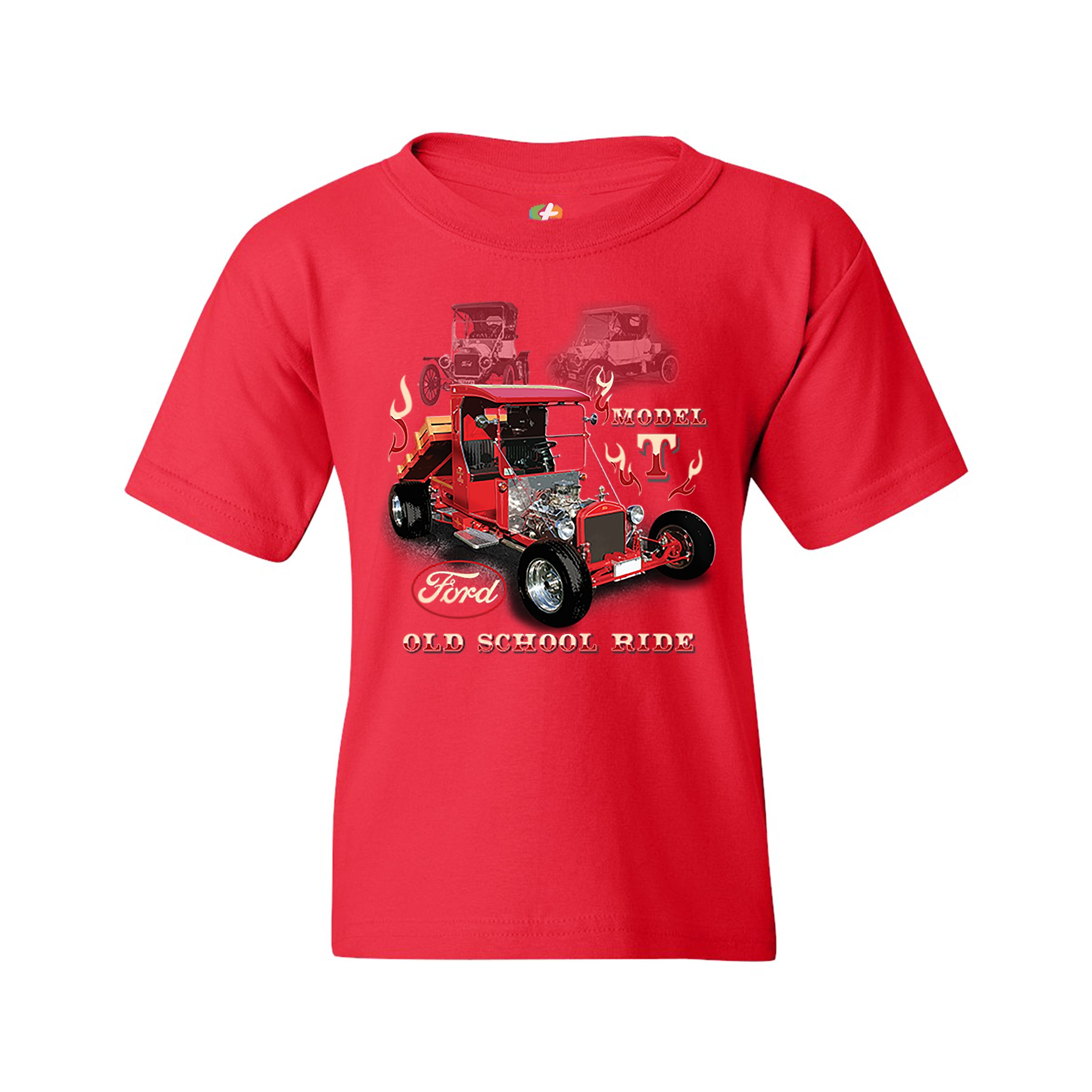 Ford Model T Old School Ride Youth T-shirt Vintage Hot Rod Licensed Kids - Picture 12 of 26