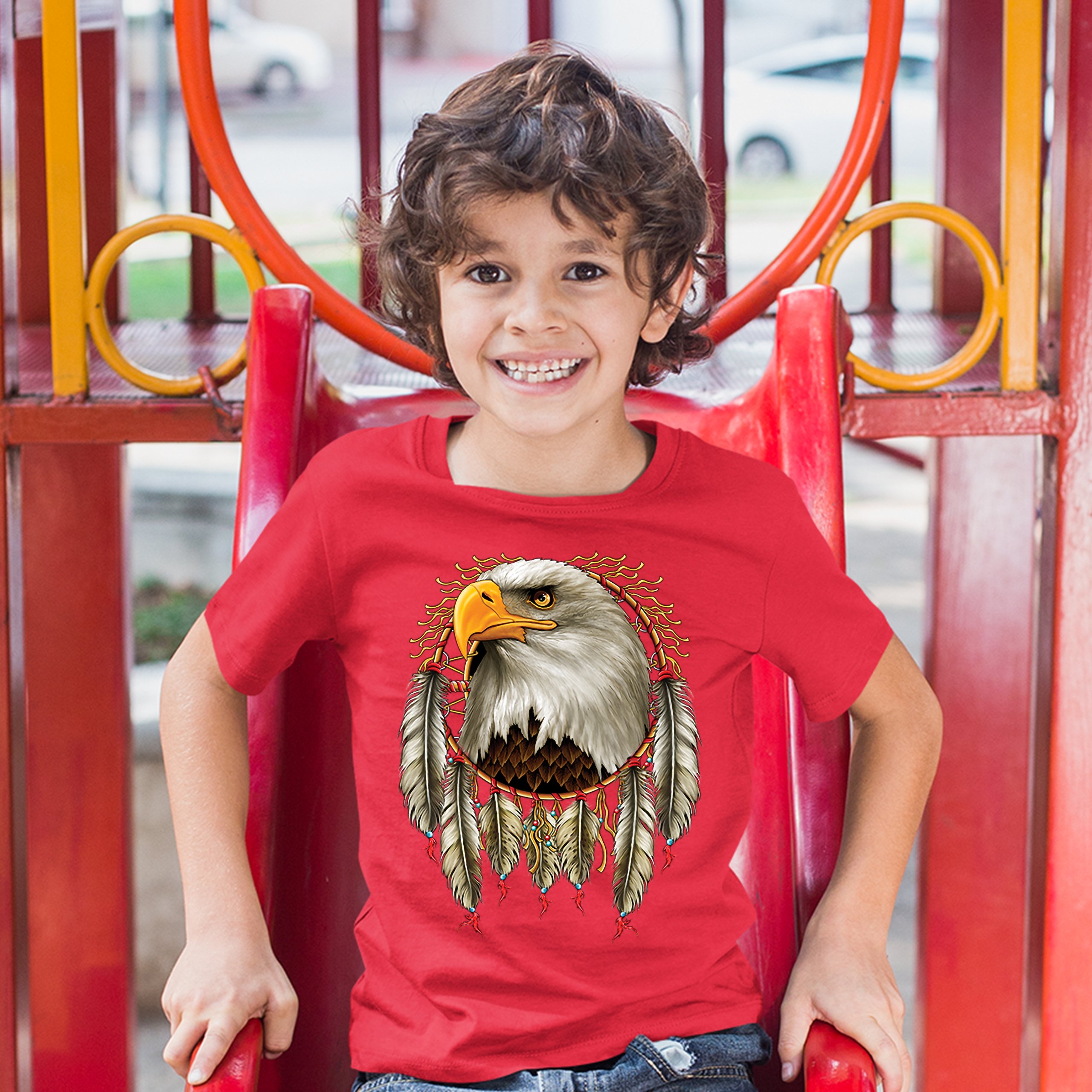 STAMMBAUM Eagle Tシャツ MV Sport War Fam Eagle Youth Eagle with Tree T-Shirt - J&M