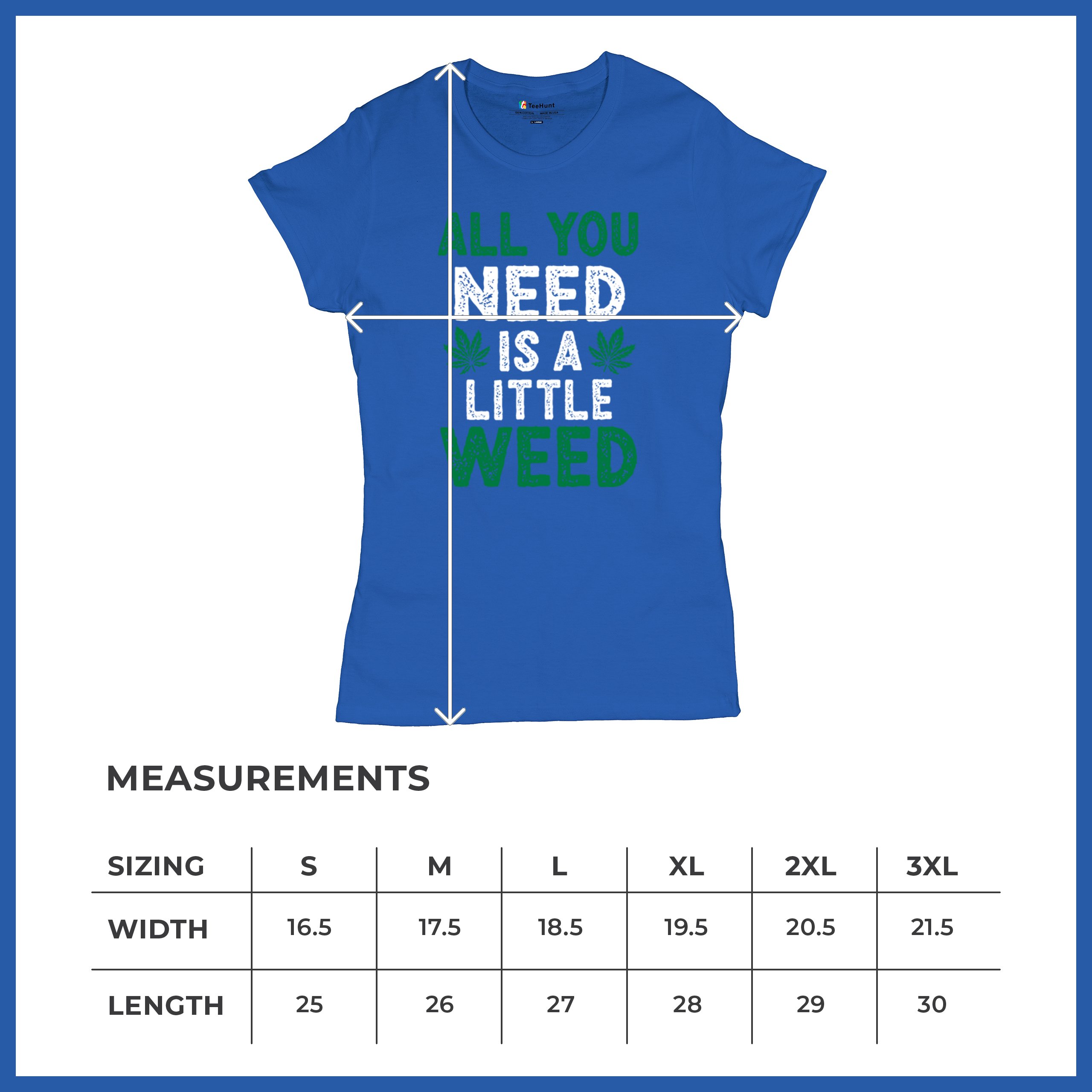 All You Need is a Little Weed T-Shirt Funny Smoking Marijuana 420 Women's Tee - Picture 22 of 36