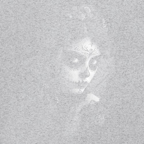 Sugar Skull Lace Youth T-shirt Black White Day of the Dead Gothic Beauty Kids - Picture 11 of 50