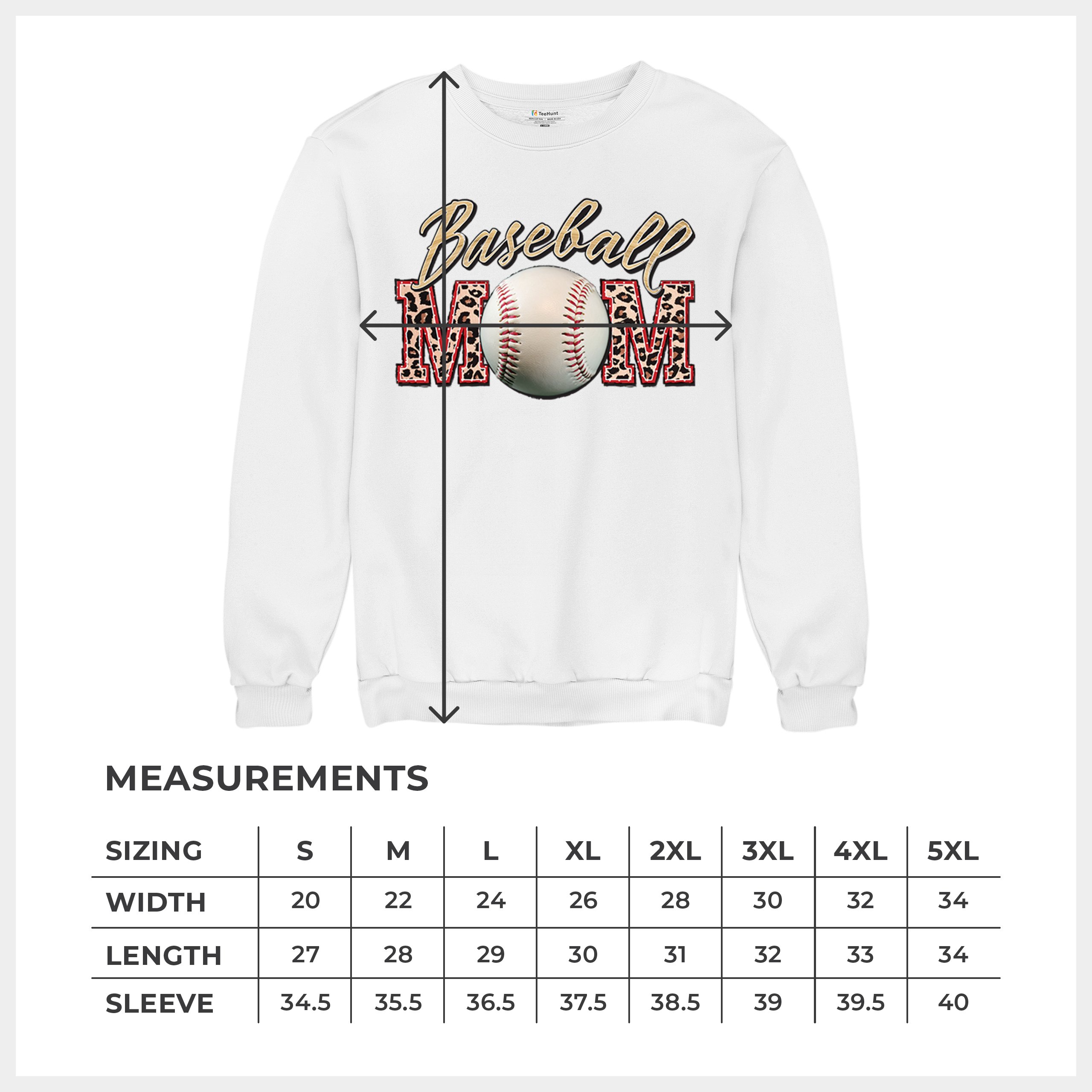 Baseball Mom Sweatshirt Funny Mom of Boys Game Practice Mother's Day Crewneck - Picture 29 of 50