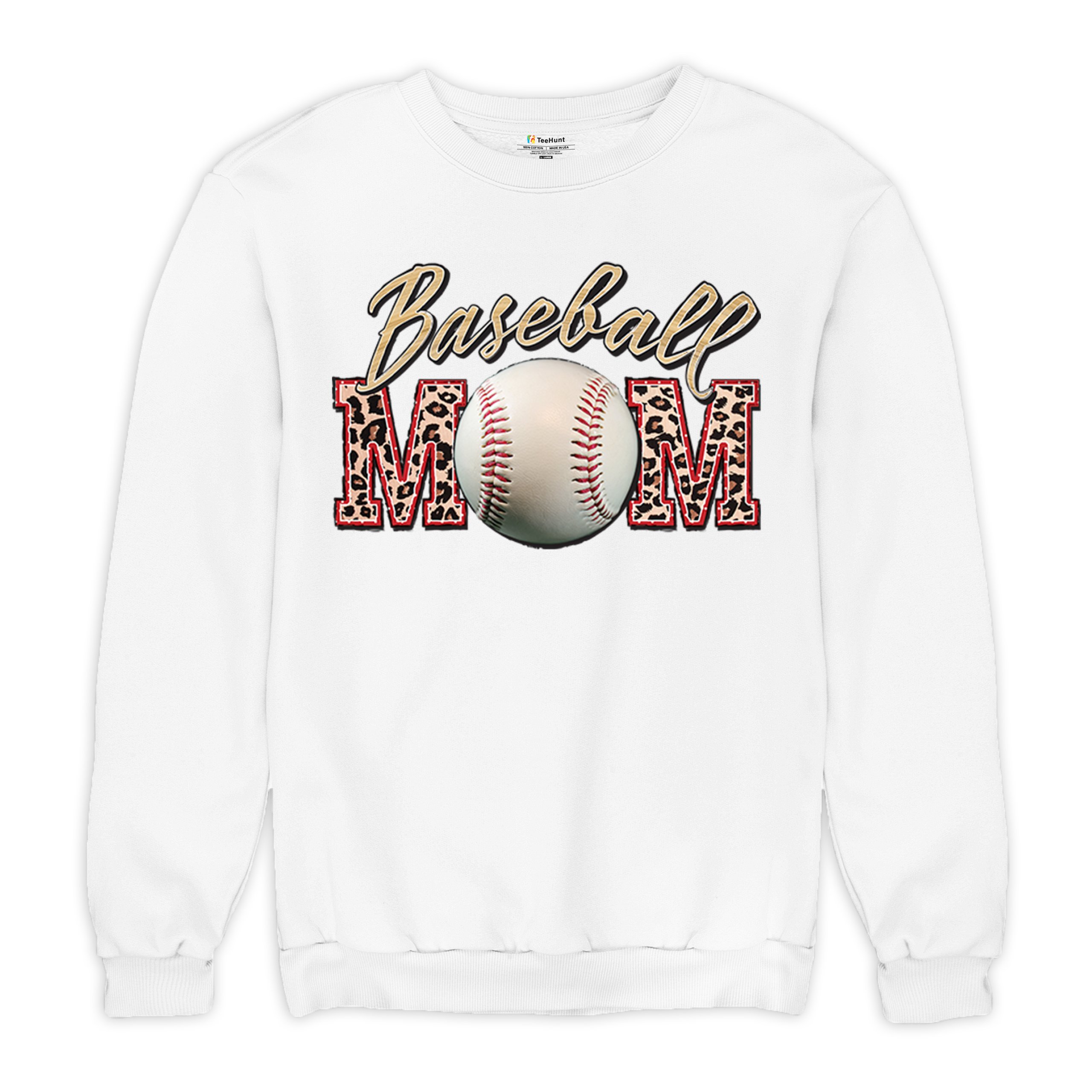 Baseball Mom Sweatshirt Funny Mom of Boys Game Practice Mother's Day Crewneck - Picture 27 of 50