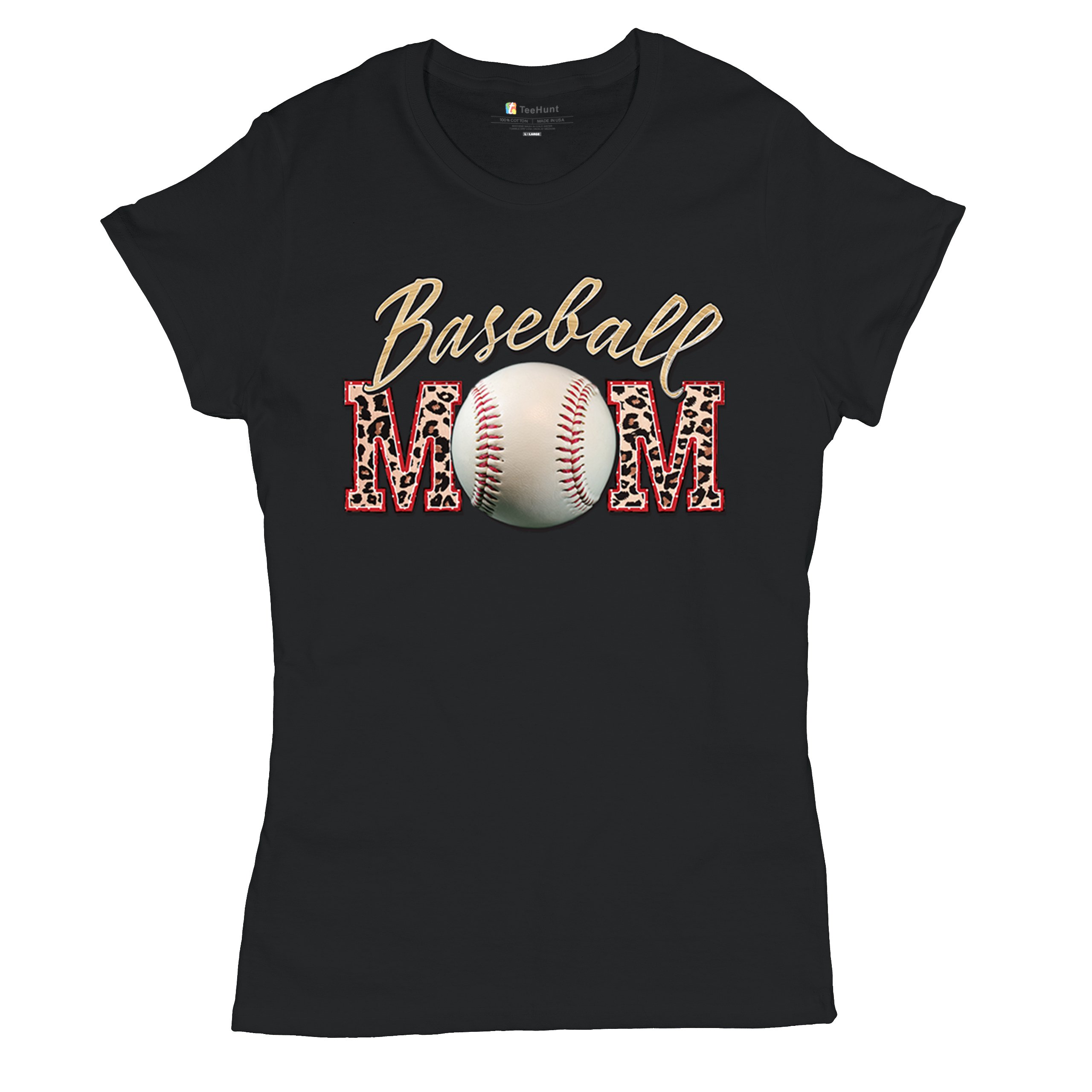 Baseball Mom T-Shirt Funny Mom of Boys Game Practice Mother's Day Women's Tee - Picture 6 of 50