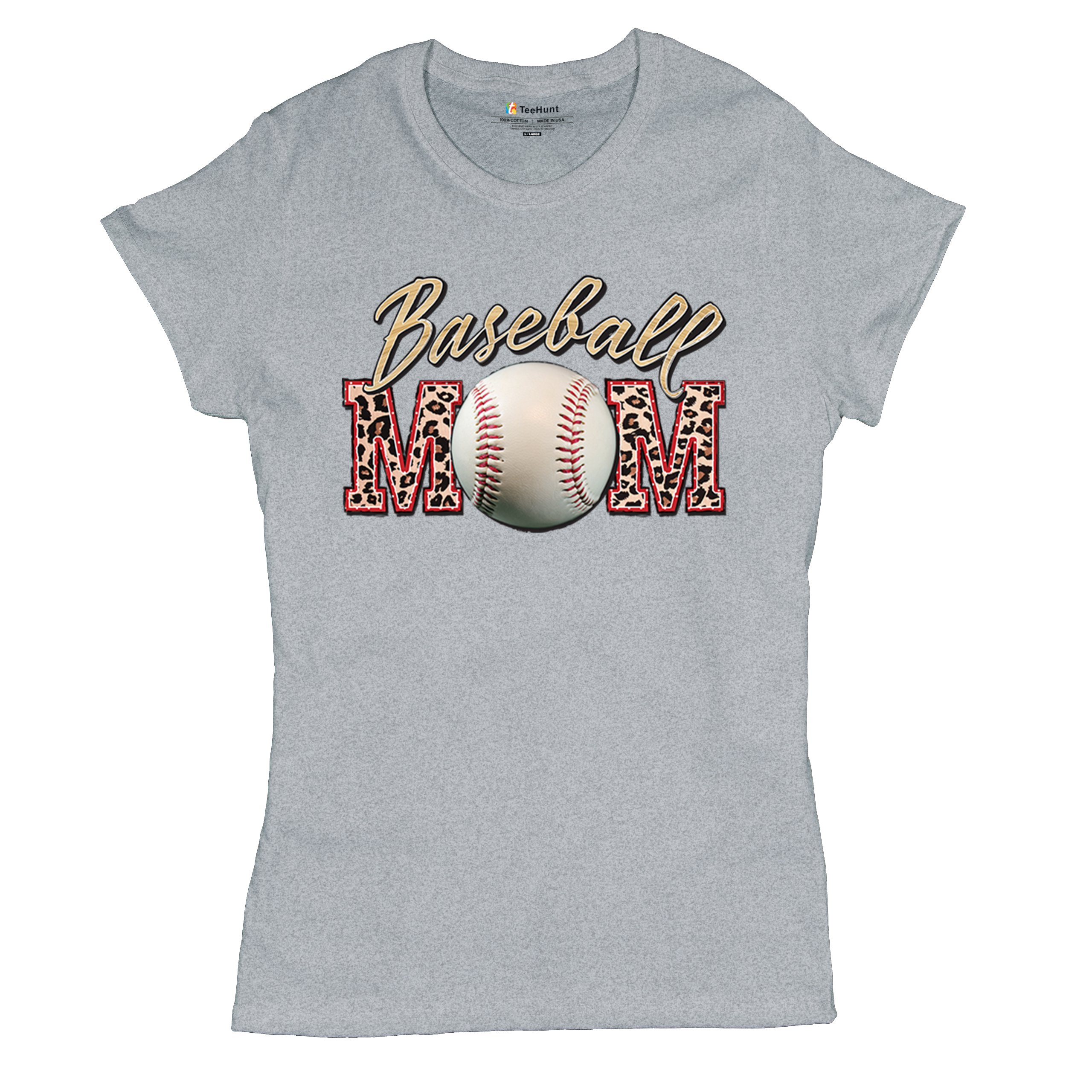 Baseball Mom T-Shirt Funny Mom of Boys Game Practice Mother's Day Women's Tee - Picture 13 of 50