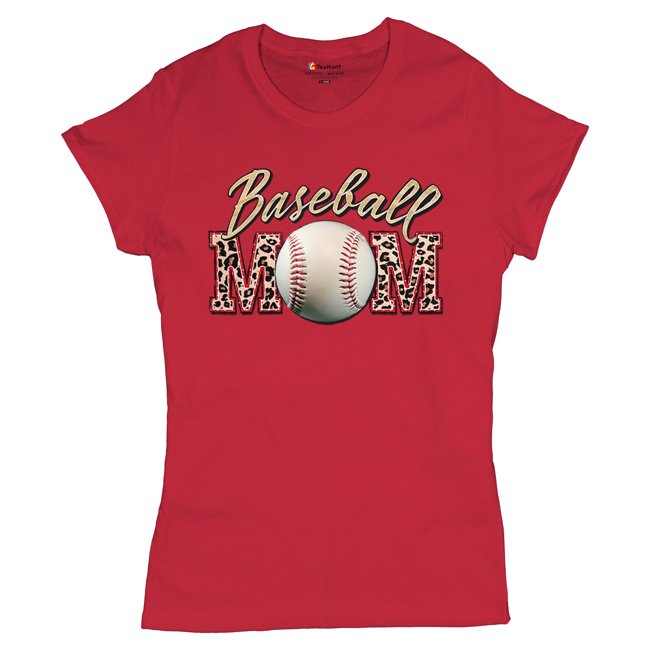 Baseball Mom T-Shirt Funny Mom of Boys Game Practice Mother's Day Women's Tee - Picture 20 of 50