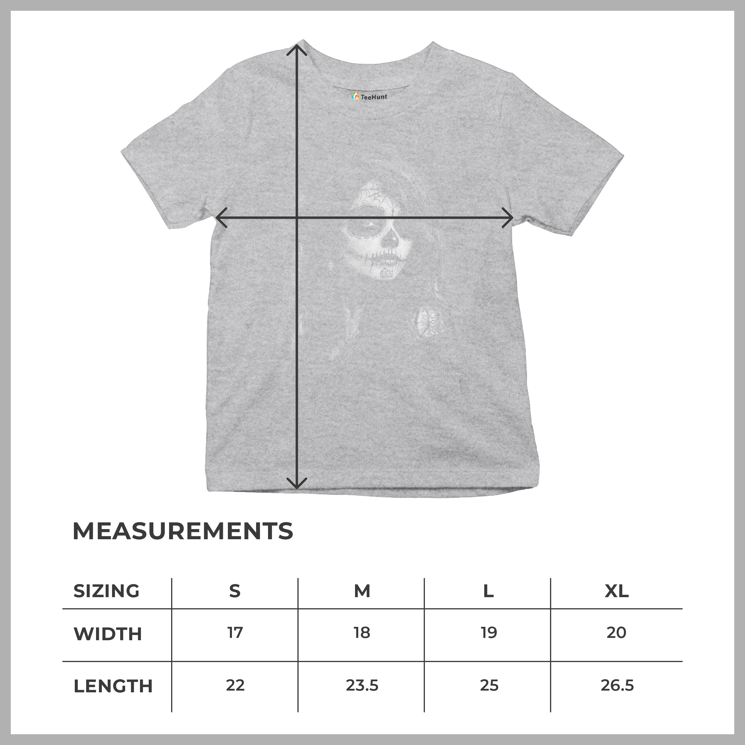 Web Sugar Skull Youth T-shirt Monochrome Gothic Beauty Dia de Los Muertos Kids - Picture 15 of 50