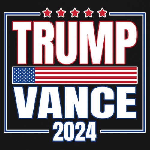 Trump Vance 2024 American Flag Youth T-shirt 47 President MAGA Republican Kids - Picture 4 of 50