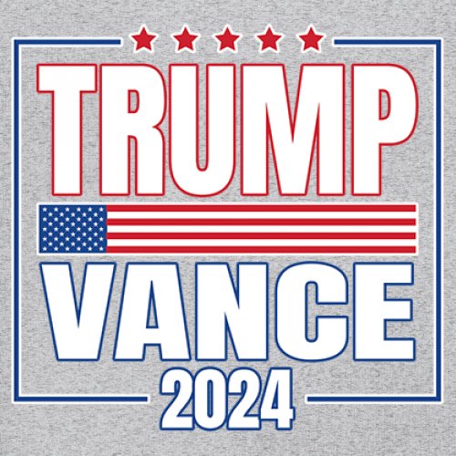 Trump Vance 2024 American Flag Youth T-shirt 47 President MAGA Republican Kids - Picture 11 of 50