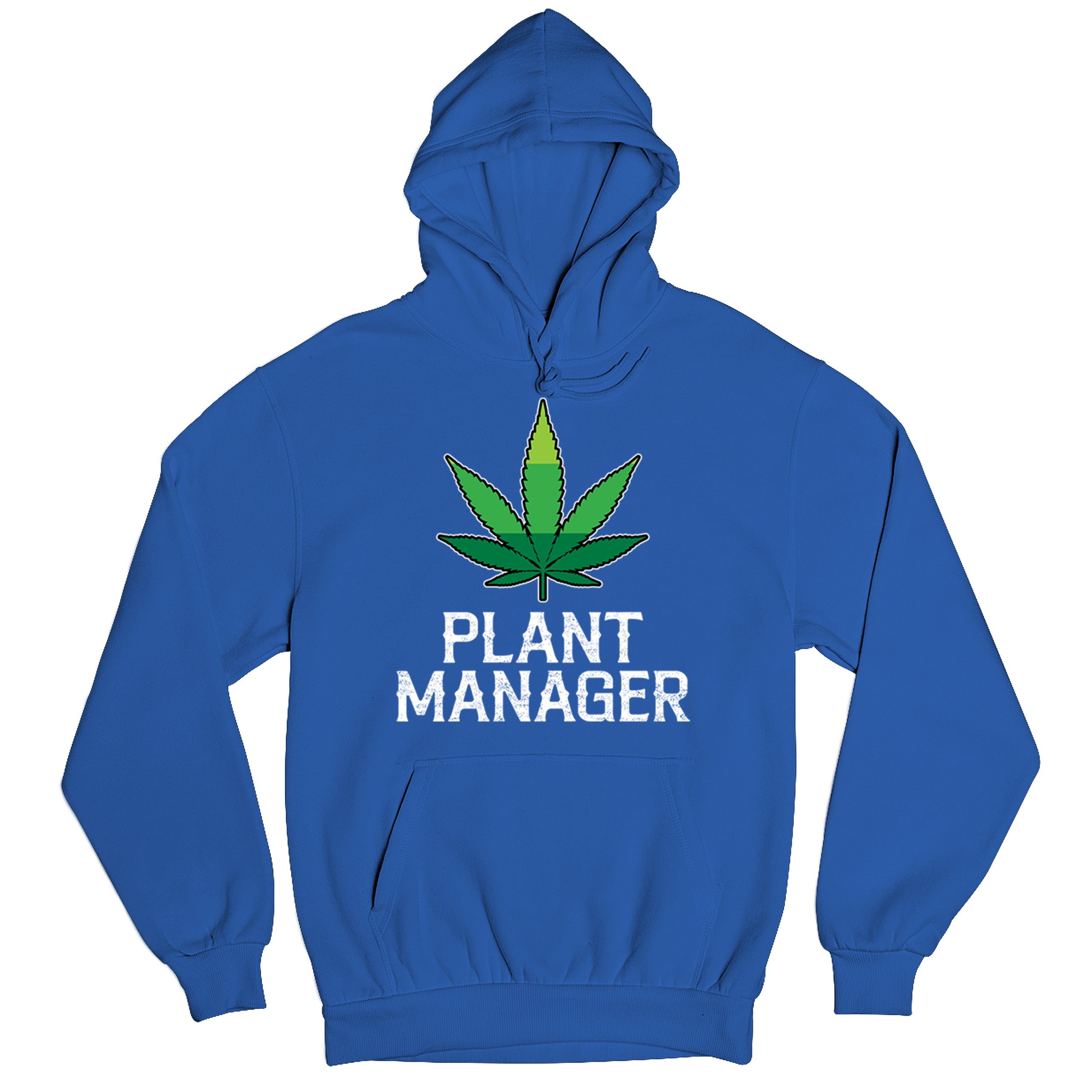 Plant Manager Sweatshirt Funny Pot Leaf Smoking 420 Marijuana Cannabis Hoodie - Picture 34 of 43