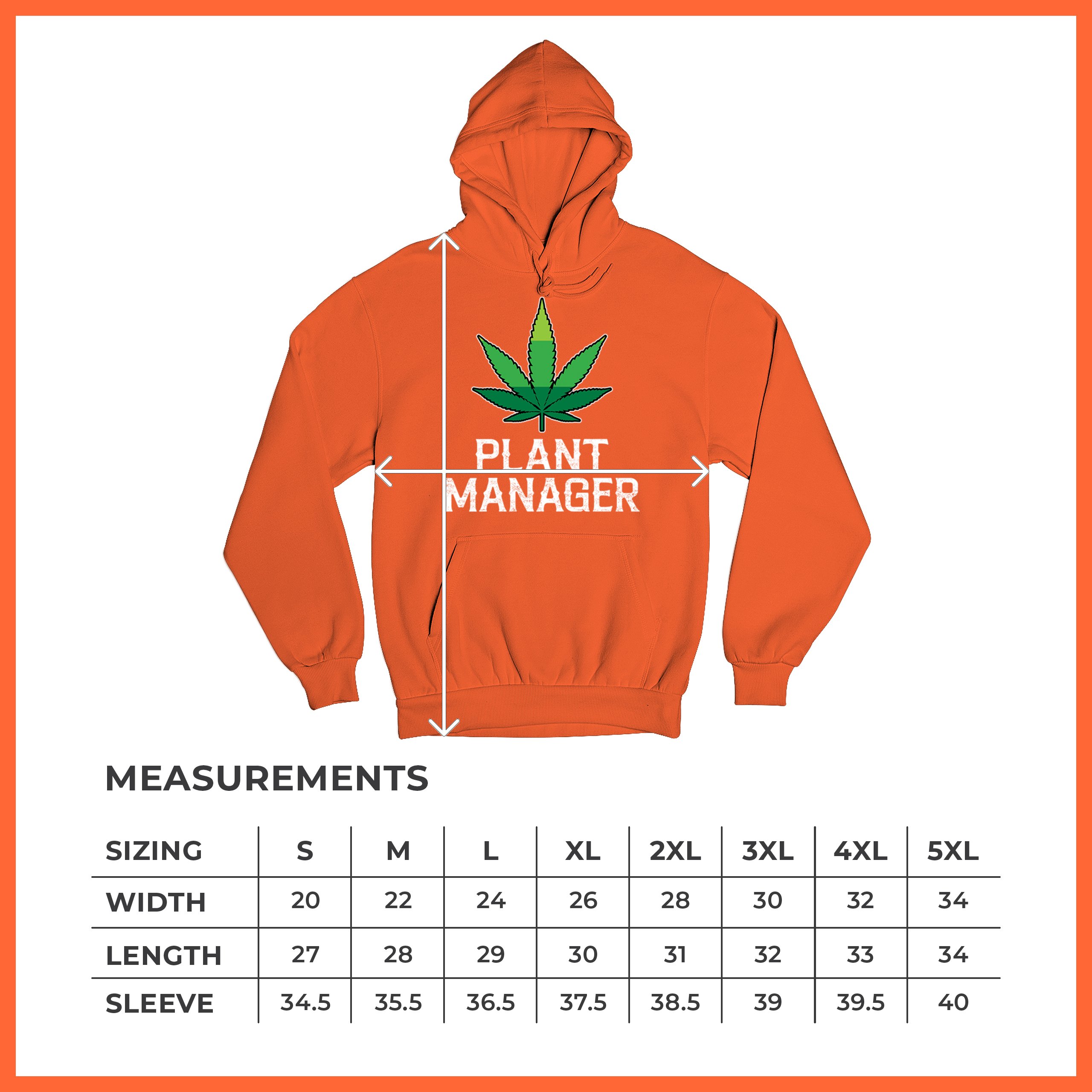 Plant Manager Sweatshirt Funny Pot Leaf Smoking 420 Marijuana Cannabis Hoodie - Picture 15 of 43